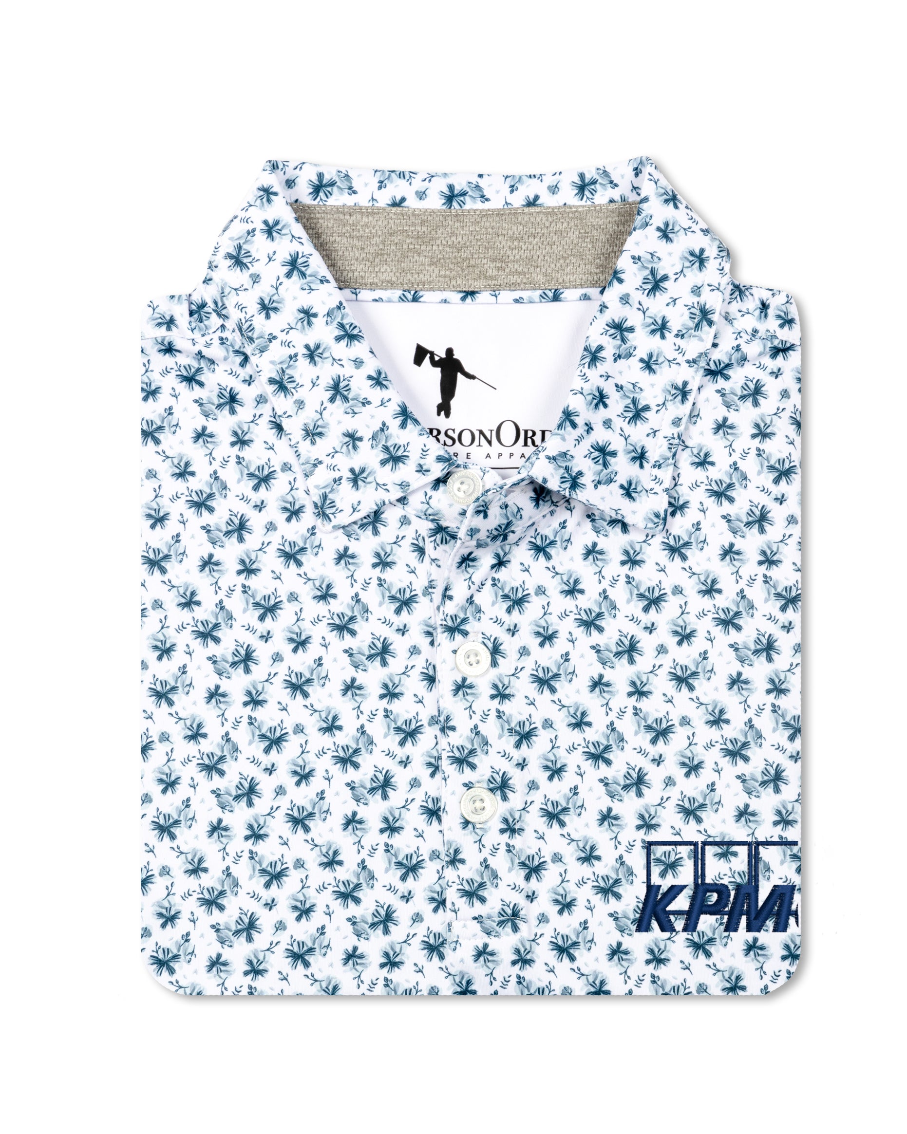Fields Polo KPMG - White/Moonlit Ocean/Blue Haze/Dusty Blue