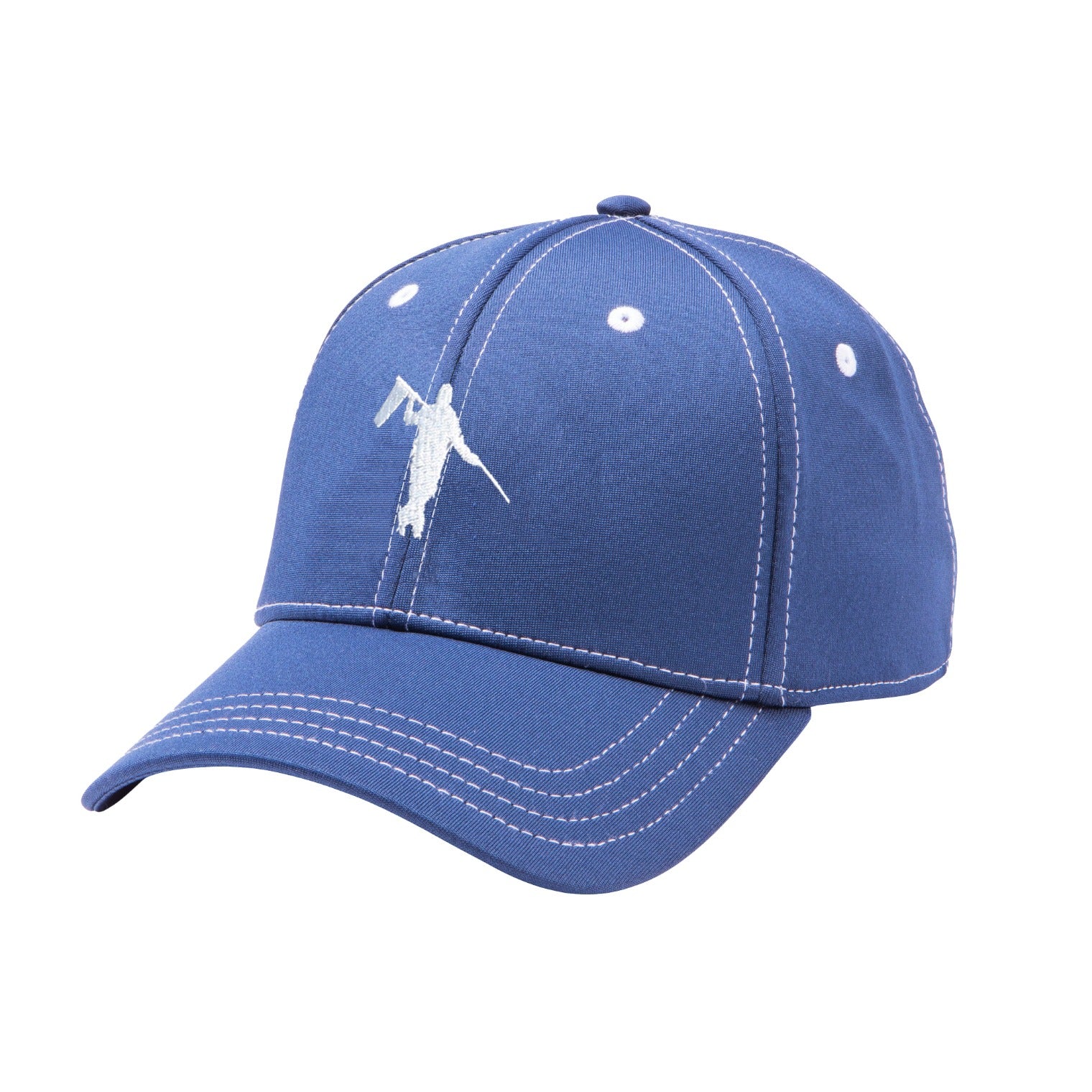 Perfect Fitted Looper - Navy/White