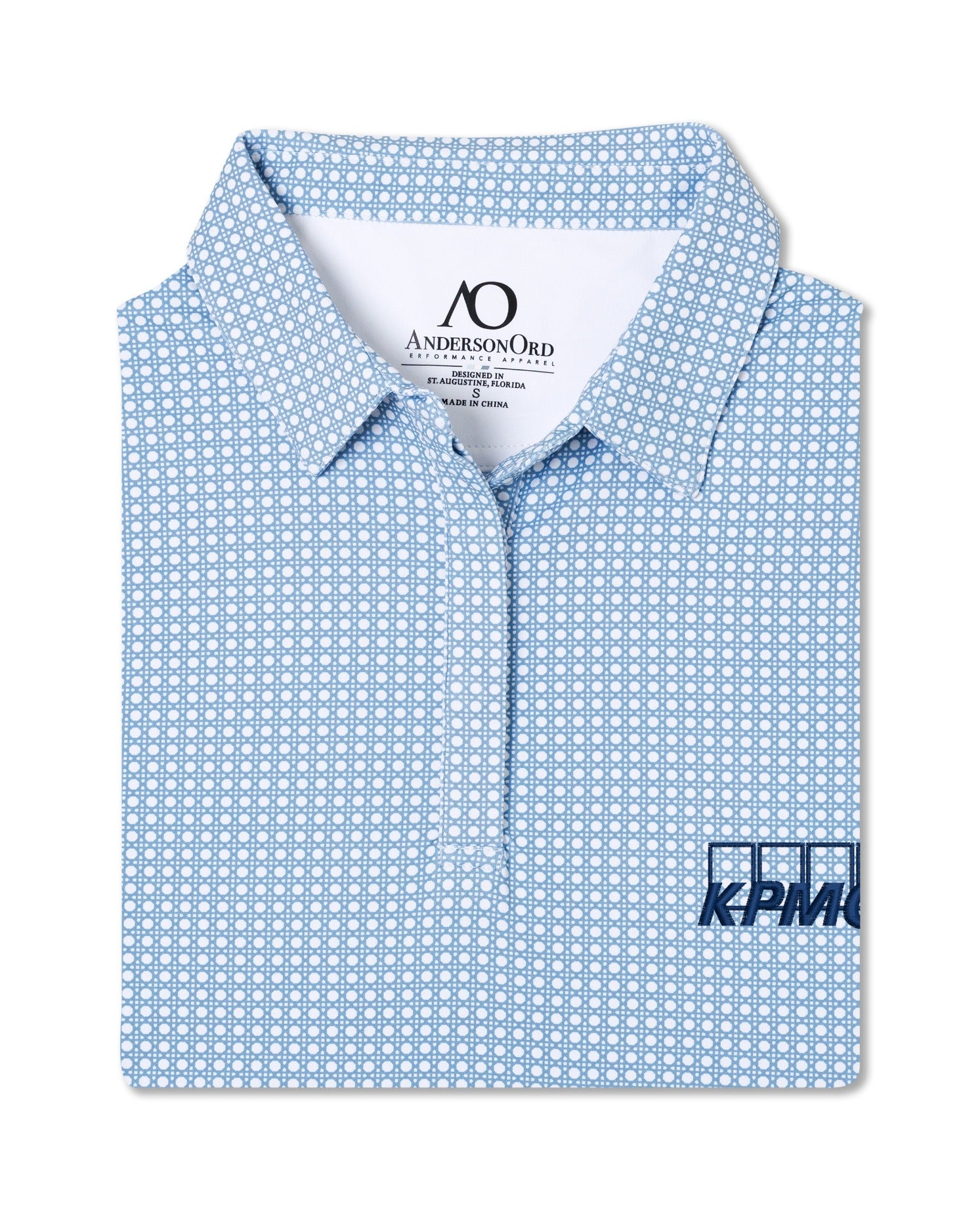 Makai Polo KPMG - White/Faded Denim