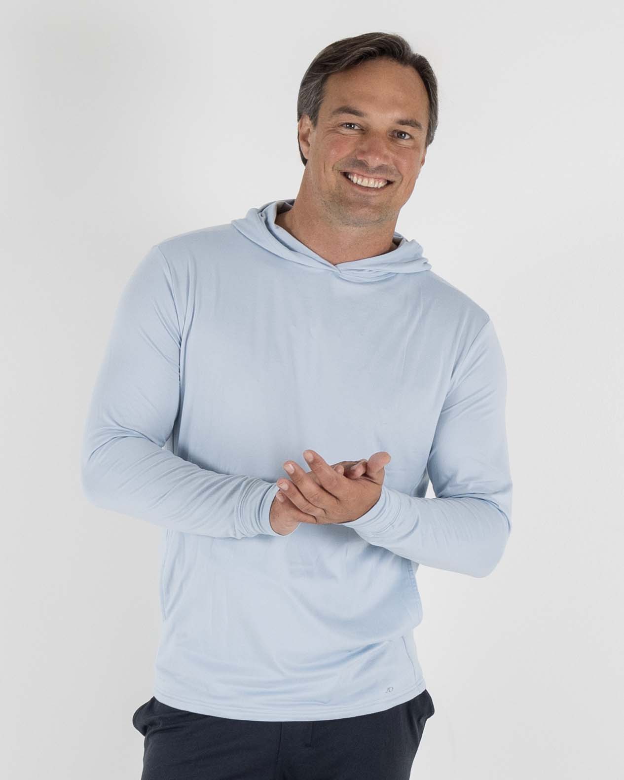 Blacks Beach Hoodie - Blue Haze Heather