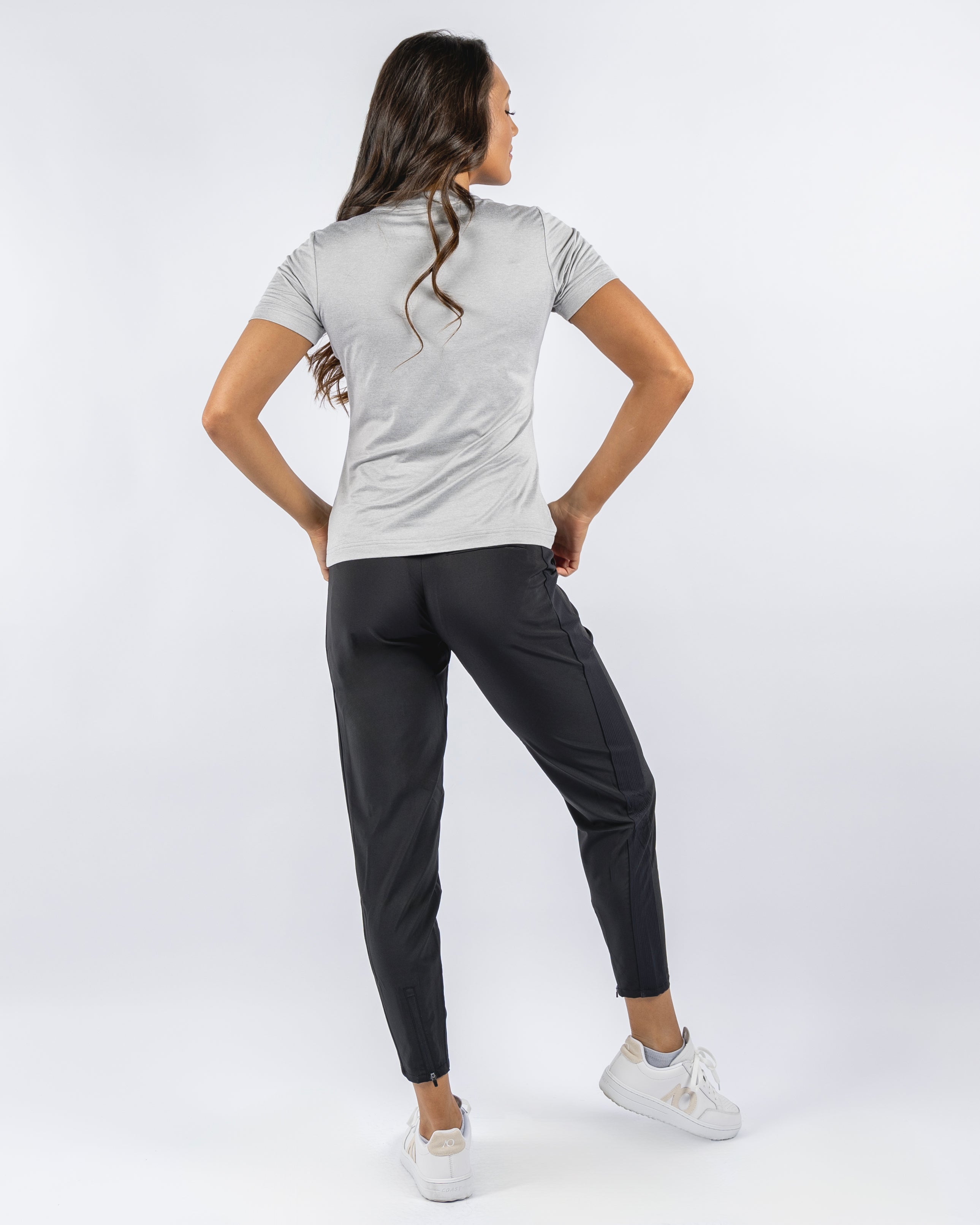 Women's Crewneck Butter T - Platinum Heather