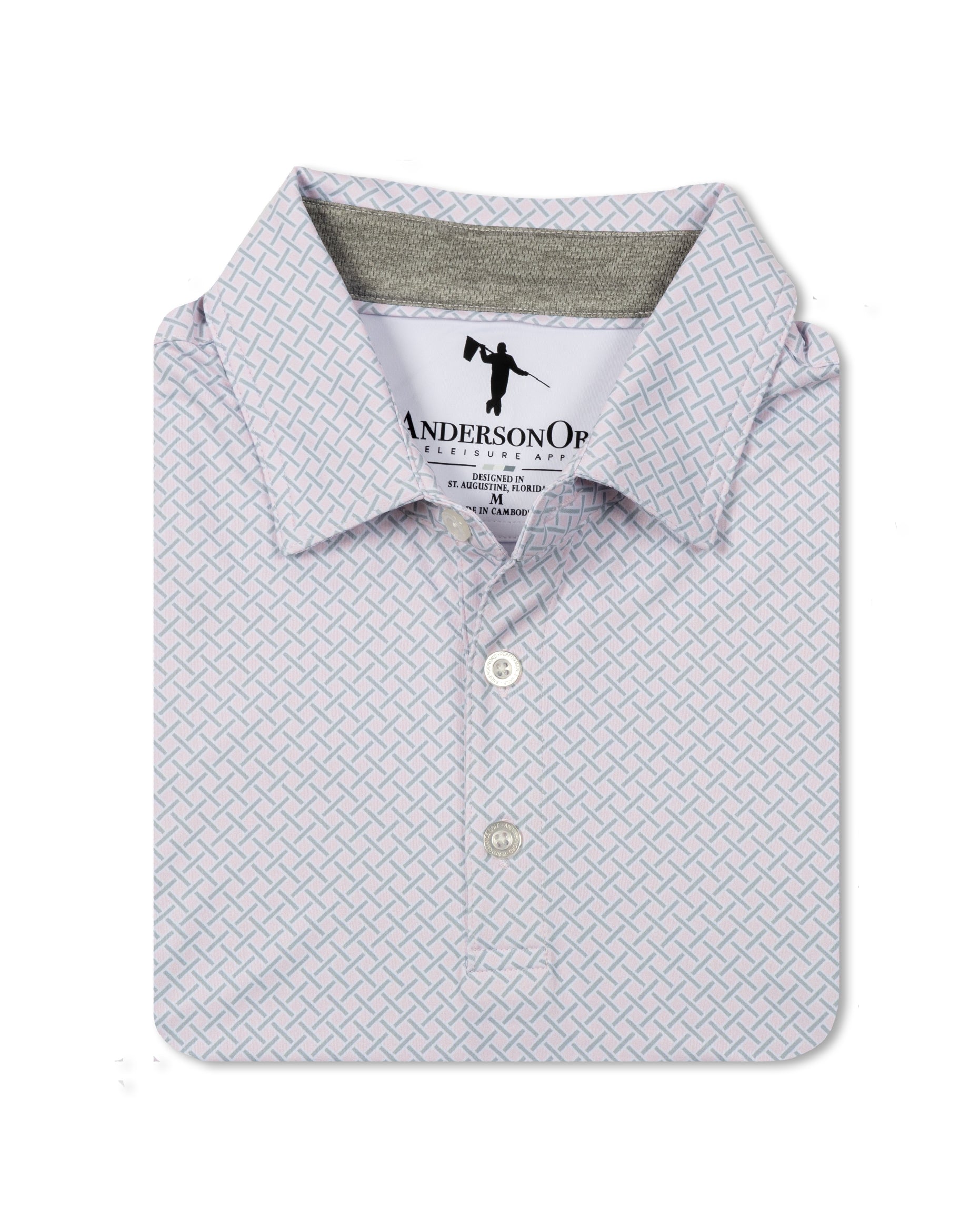 Canyon Polo - Primrose/Steel/White