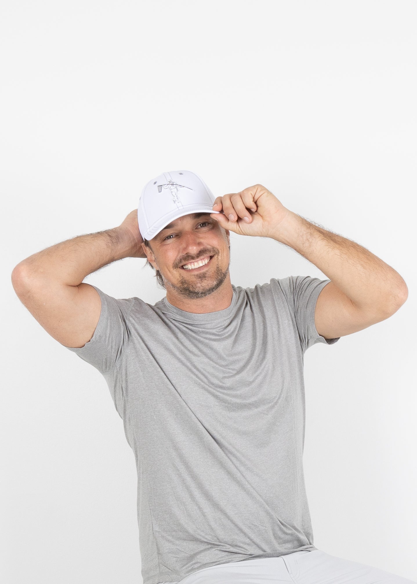 Perfect Fitted - White/Steel