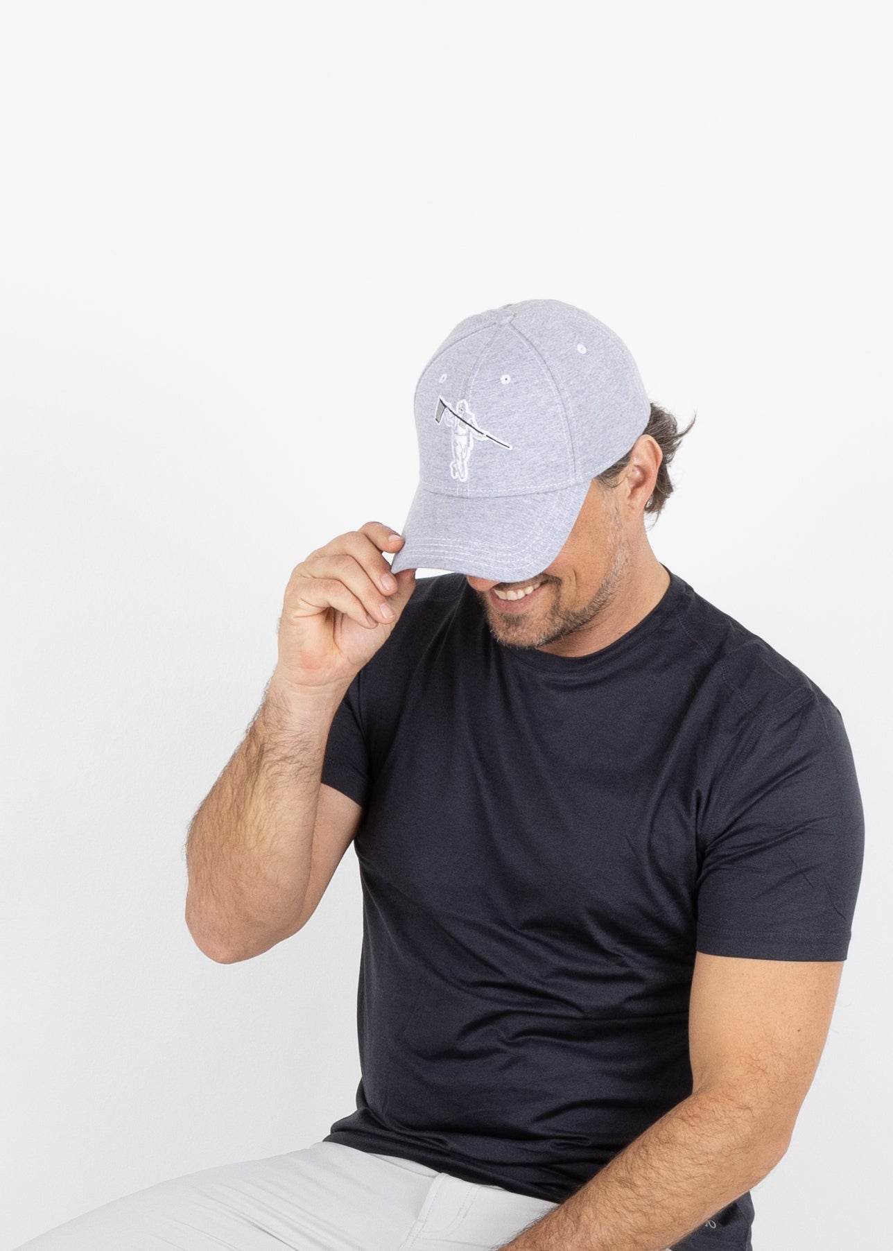 Perfect Fitted Jersey - Grey Heather