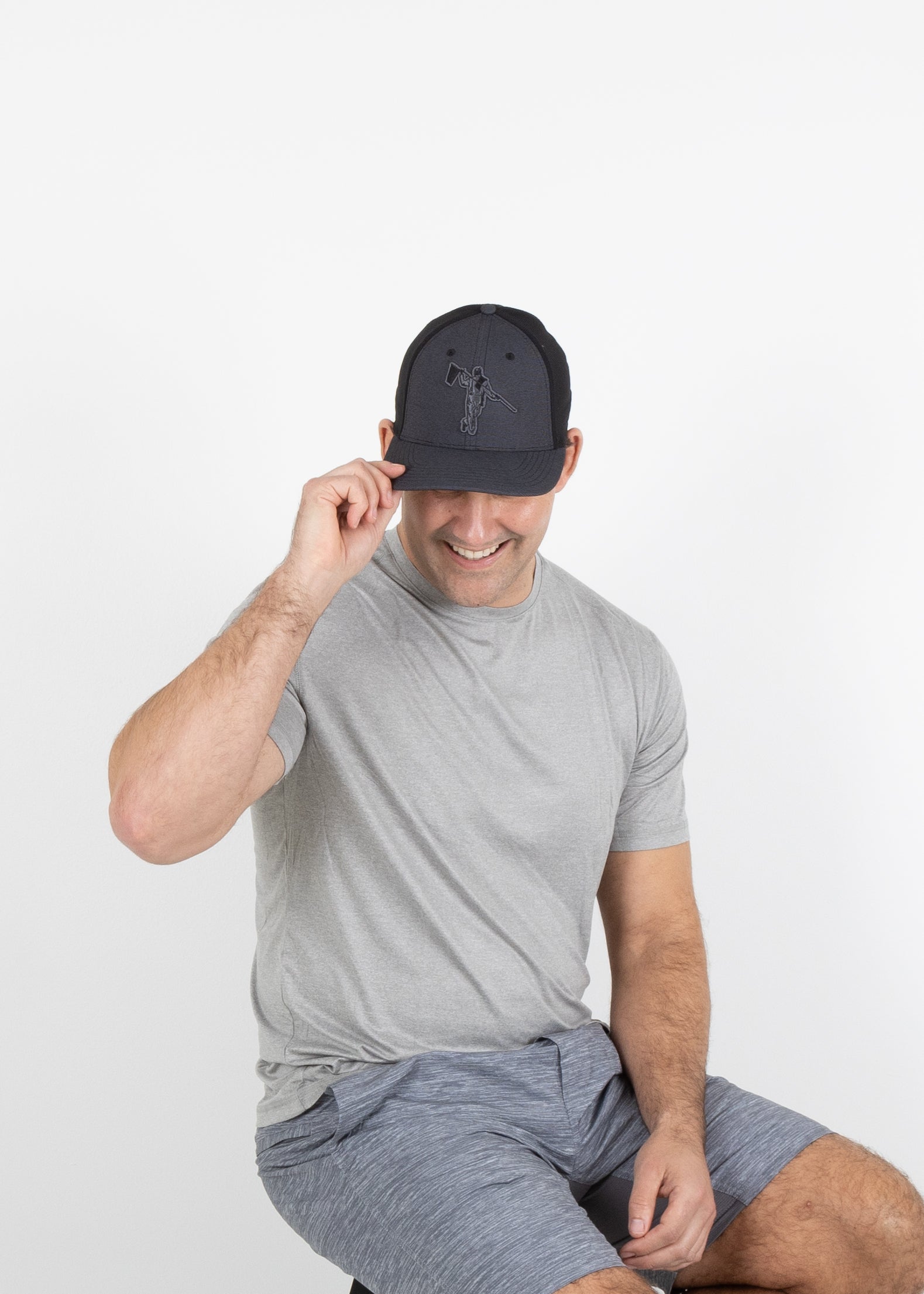 Street Adjustable Hat - Blackout Trucker