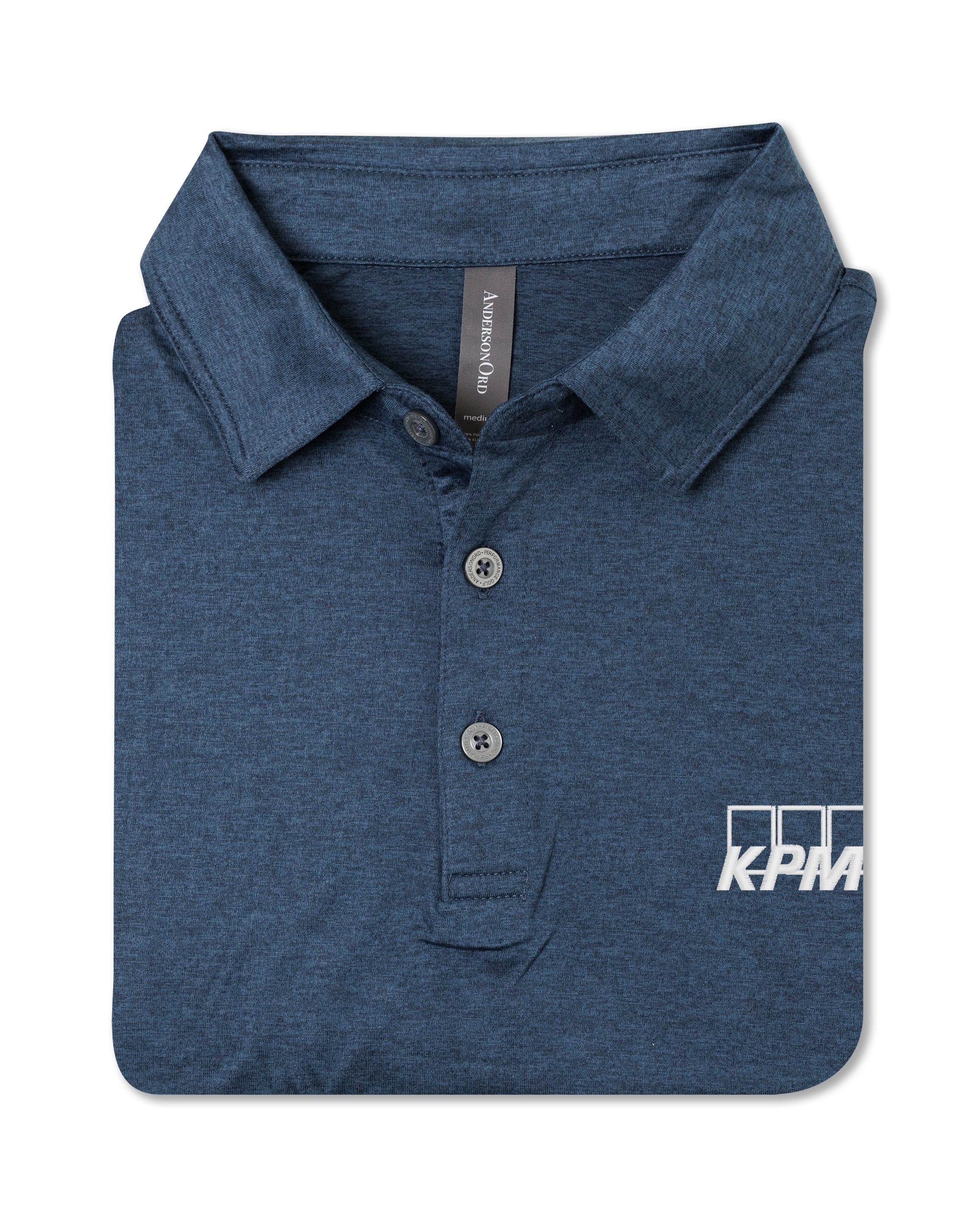 Gamer Polo KPMG - Navy Heather
