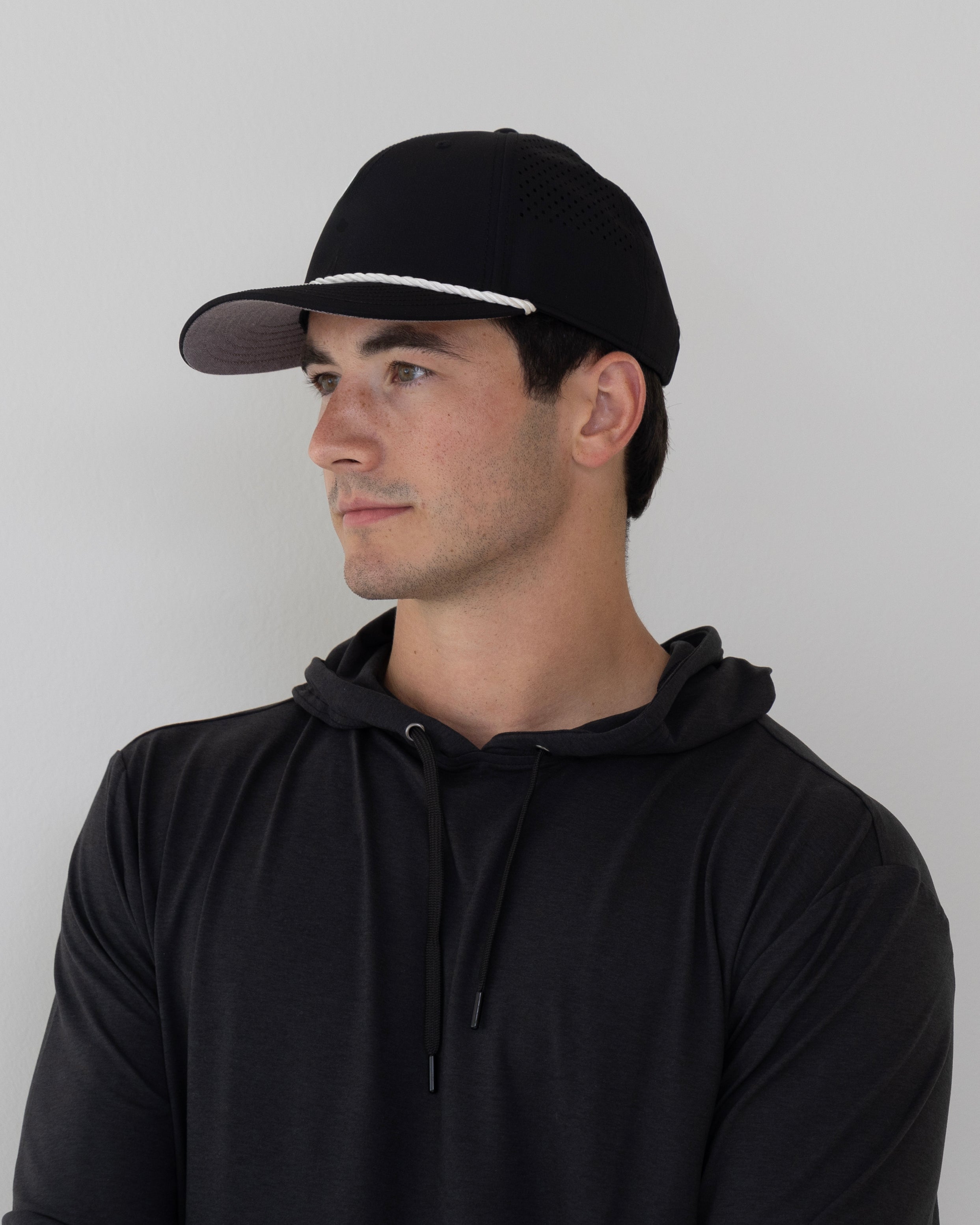 AOx Premium 6-Panel Hat - Black