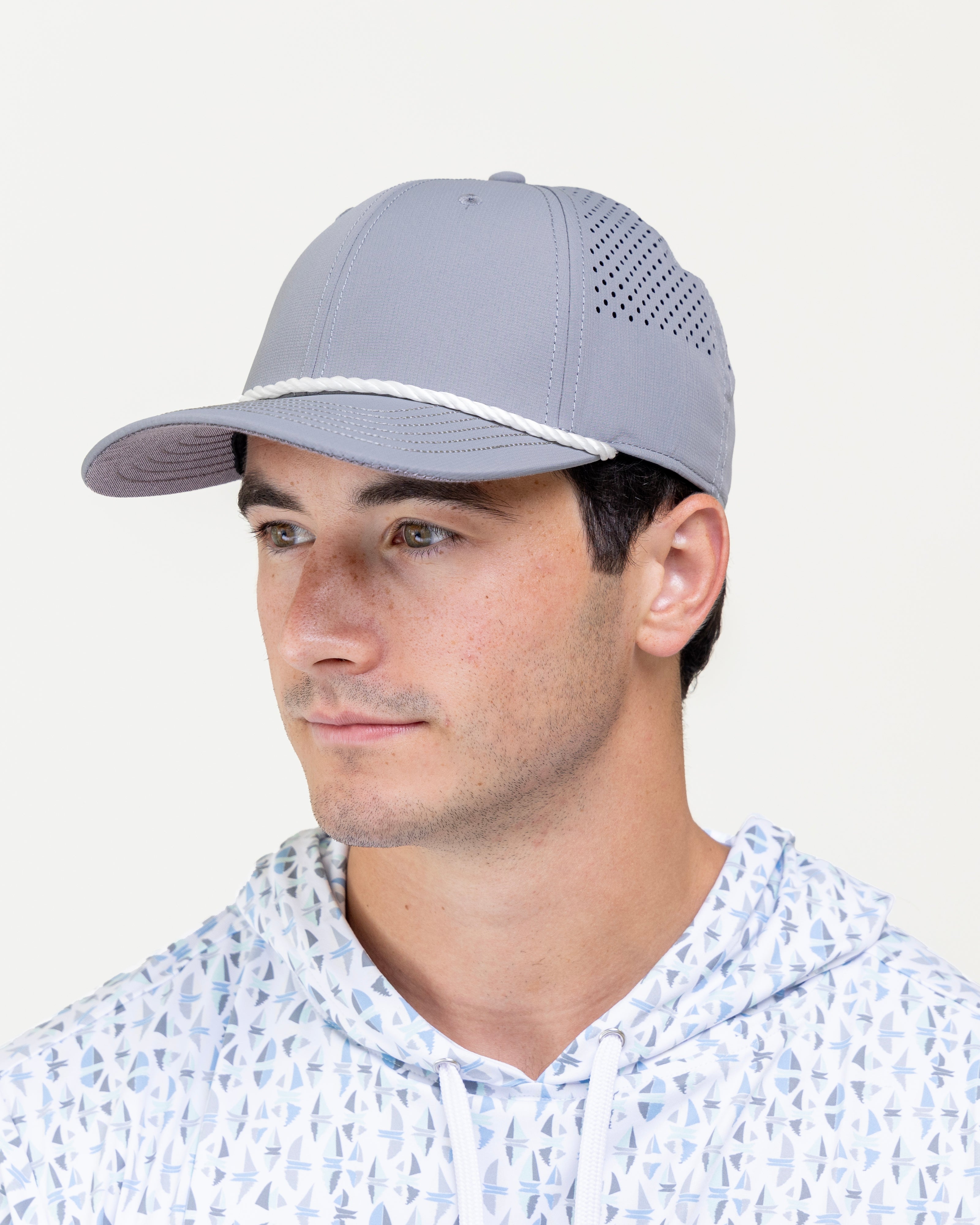 AOx Premium 6-Panel Hat - Grey