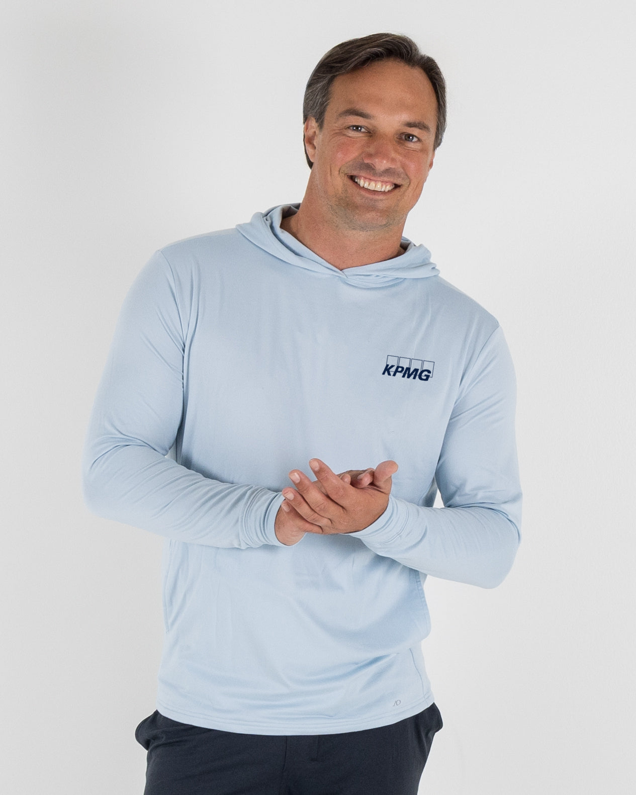 Blacks Beach Hoodie KPMG - Blue Haze Heather