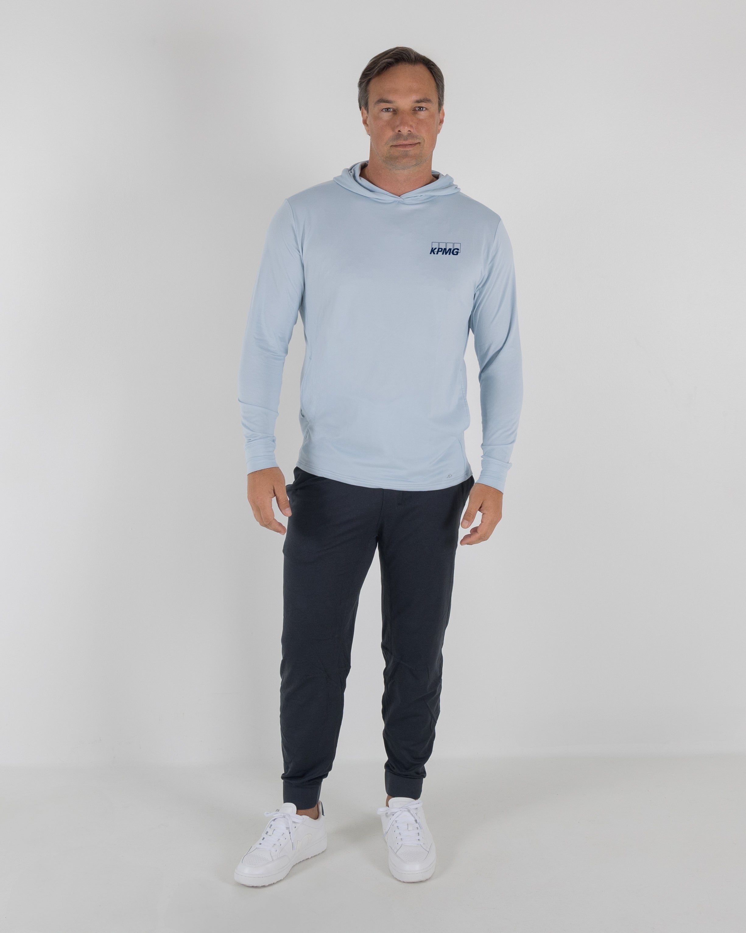 Blacks Beach Hoodie KPMG - Blue Haze Heather