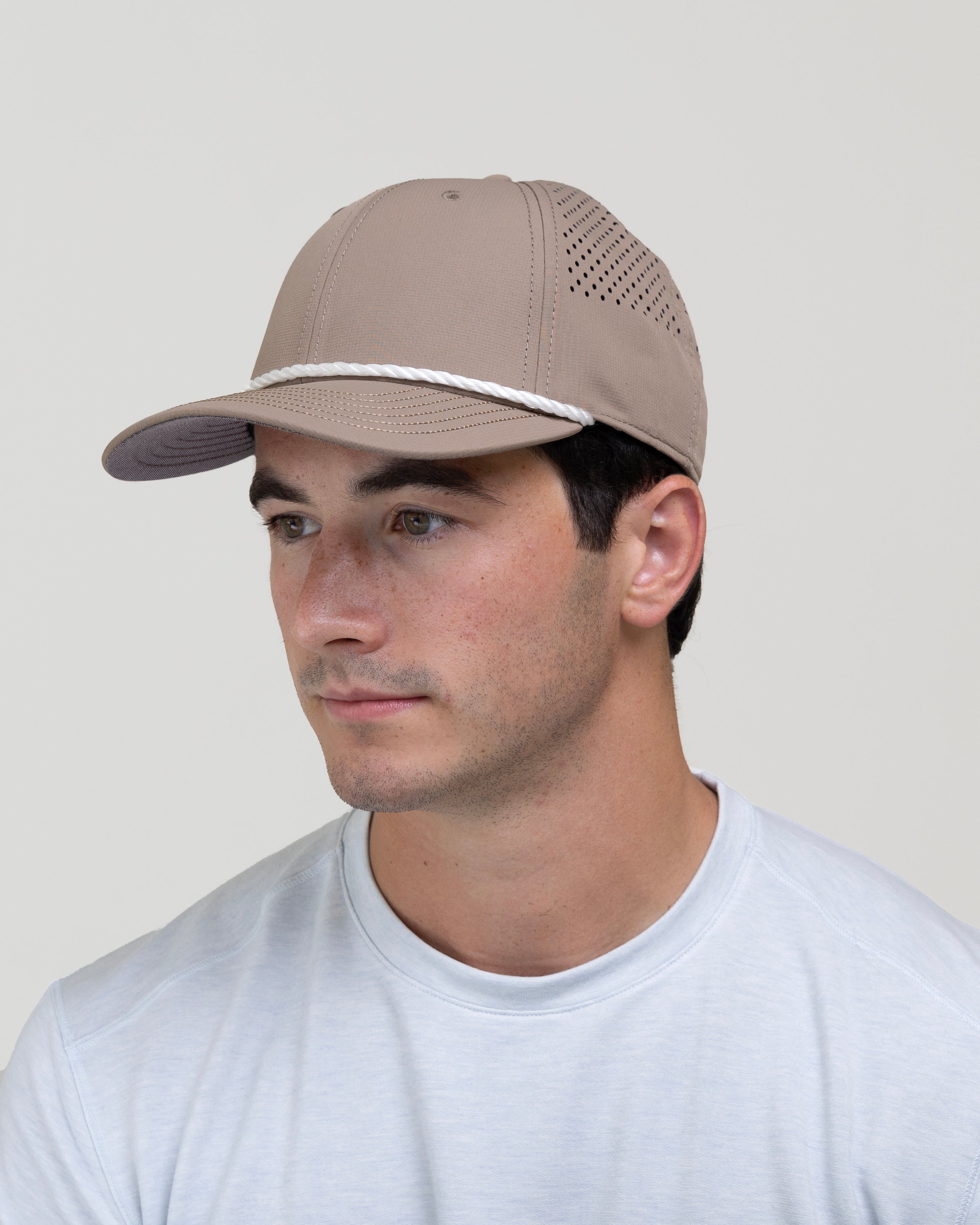 AOx Premium 6-Panel Hat - Khaki