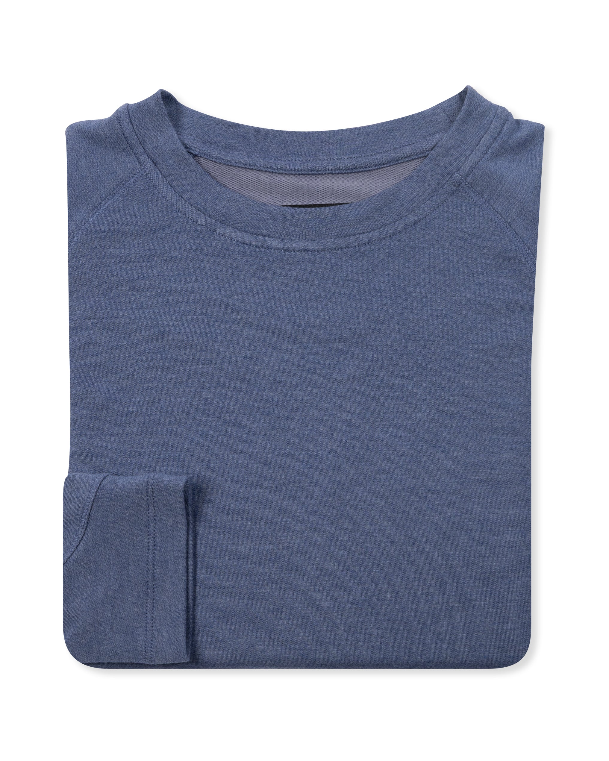 Fine LS - HTR Dark Denim