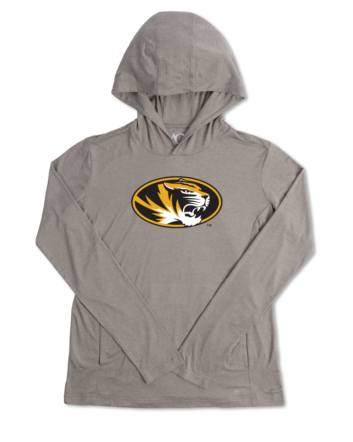 Ladies Blacks Beach Hoodie-Missouri-HTR Coconut