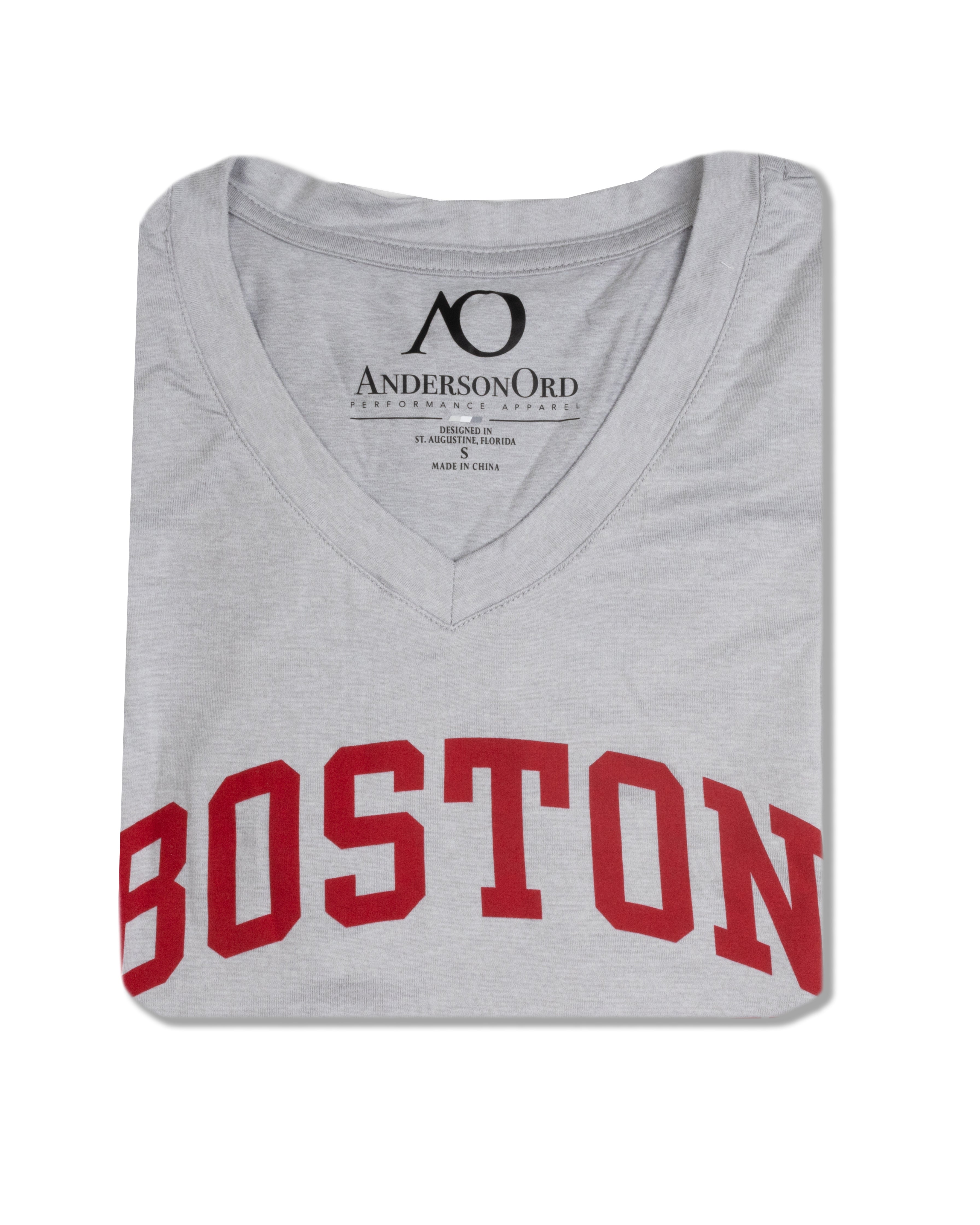 Women's Butter T Boston U - Platinum Heather