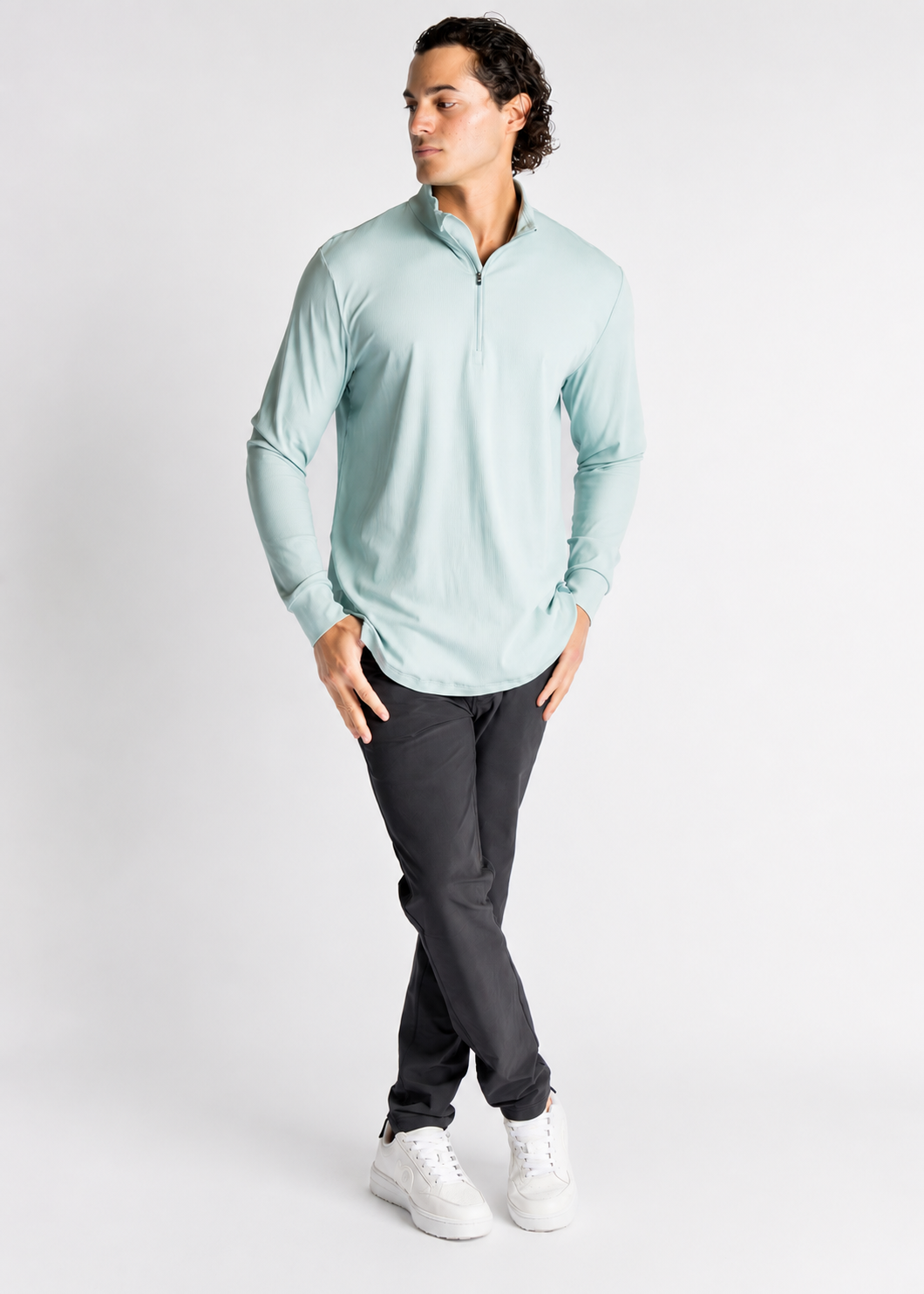 Renly Pullover - Cloud Green