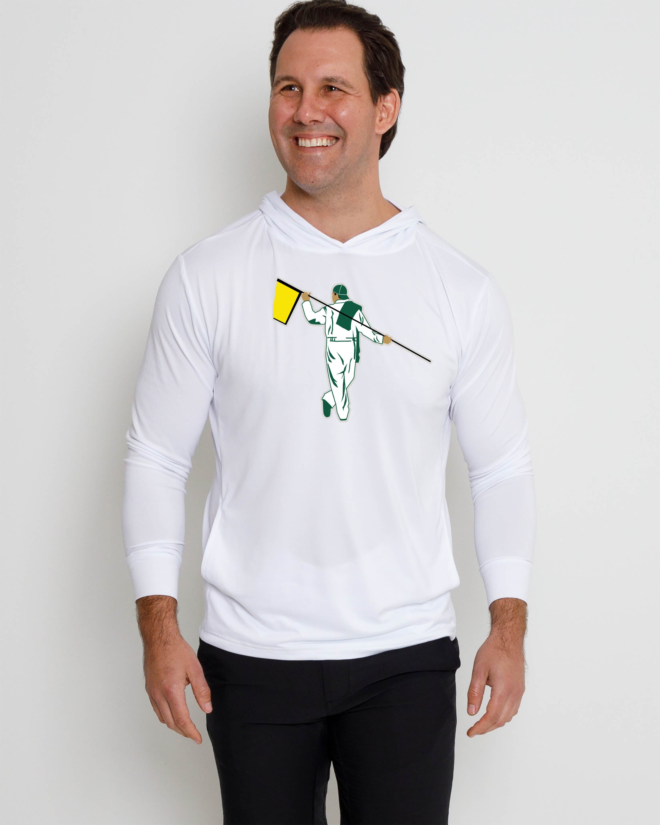 Blacks Beach Hoodie Master Looper - White