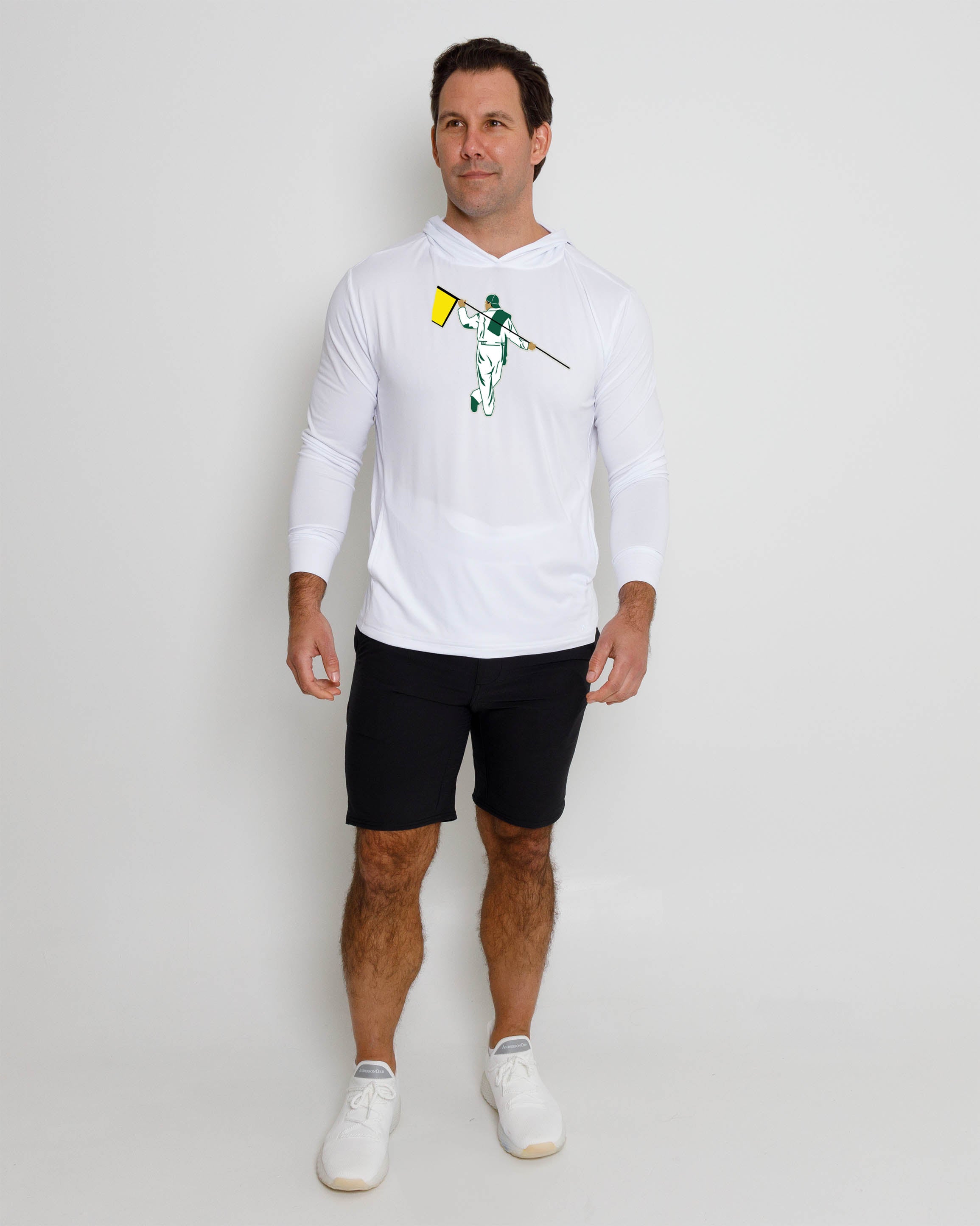 Blacks Beach Hoodie Master Looper - White
