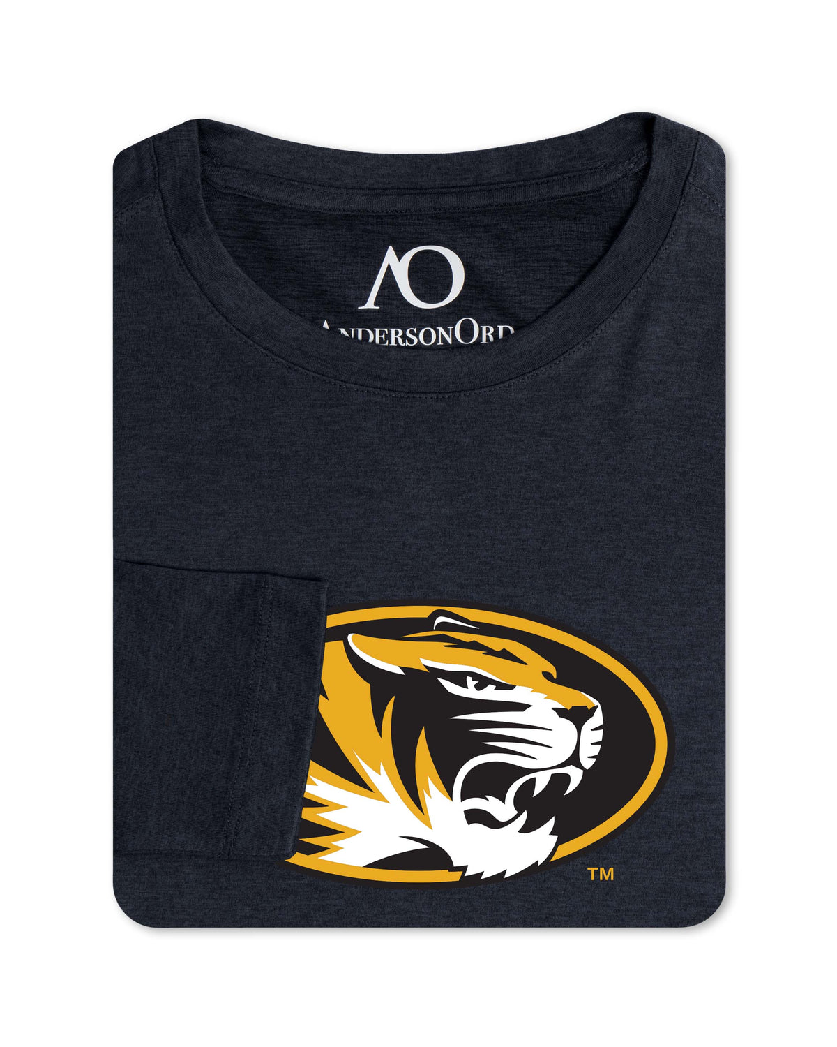 Butter T Long Sleeve-Missouri-Black Heather