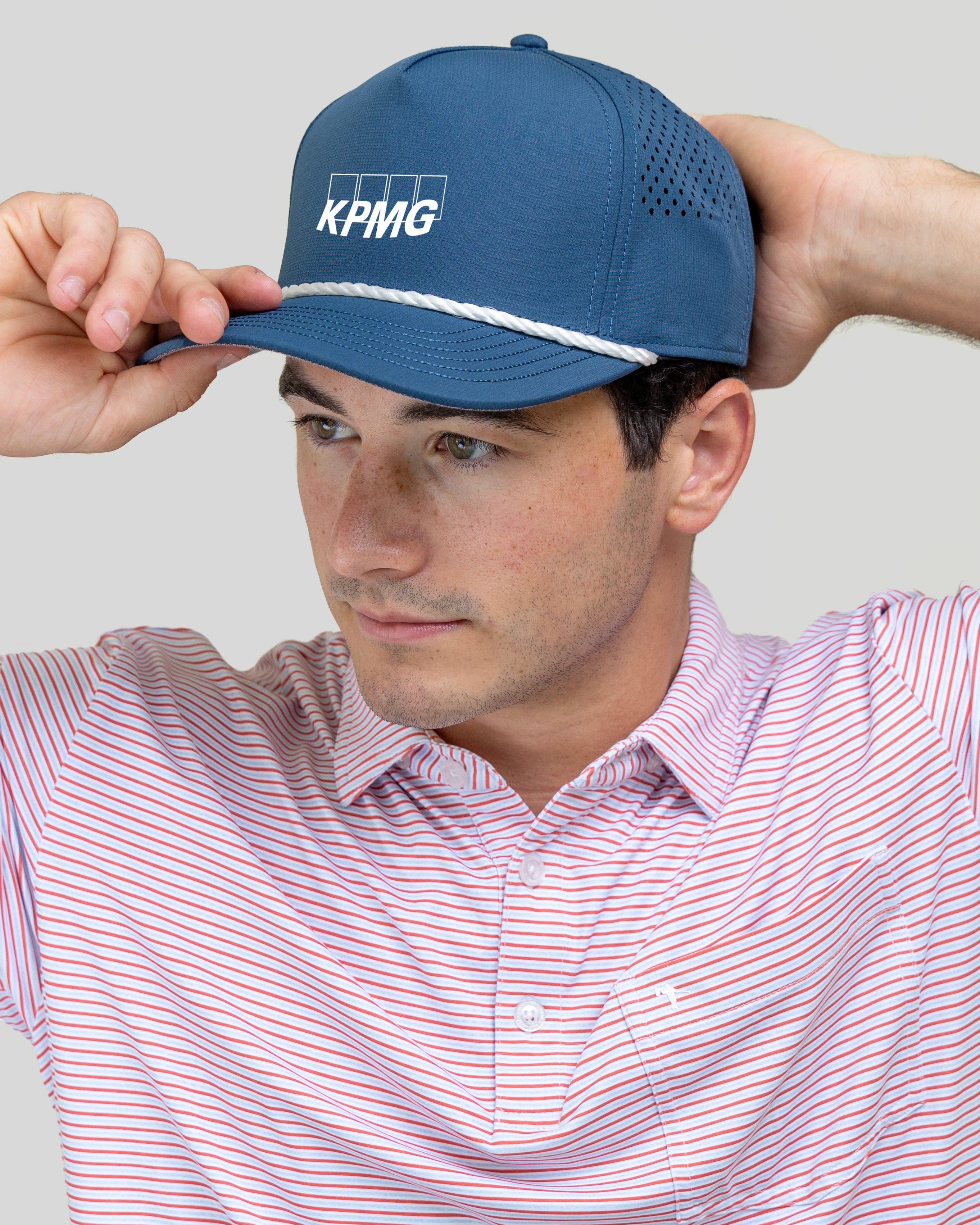 AOx Premium 5-Panel Hat KPMG - Navy