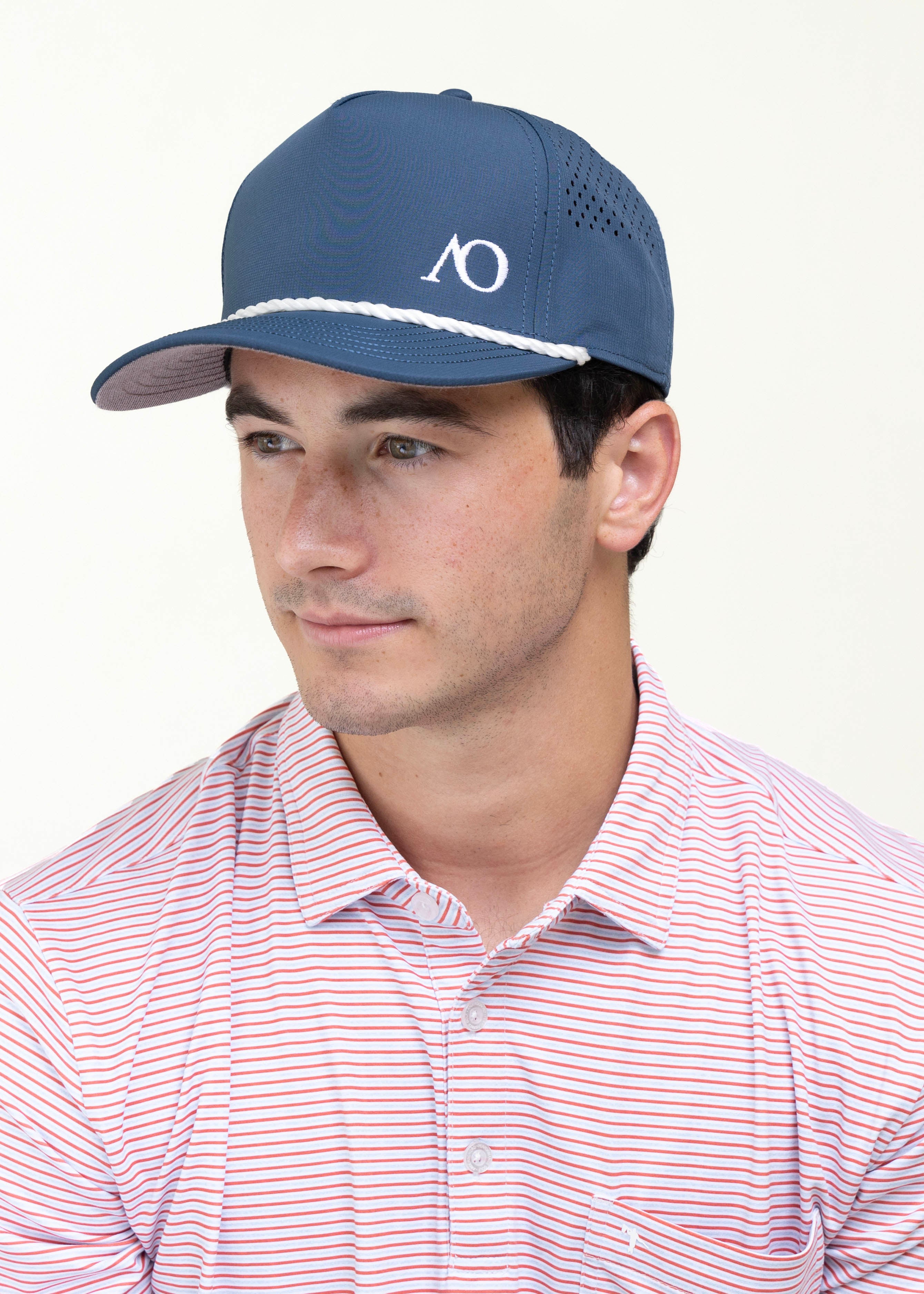 AOx Premium 5-Panel AO Hat - Navy