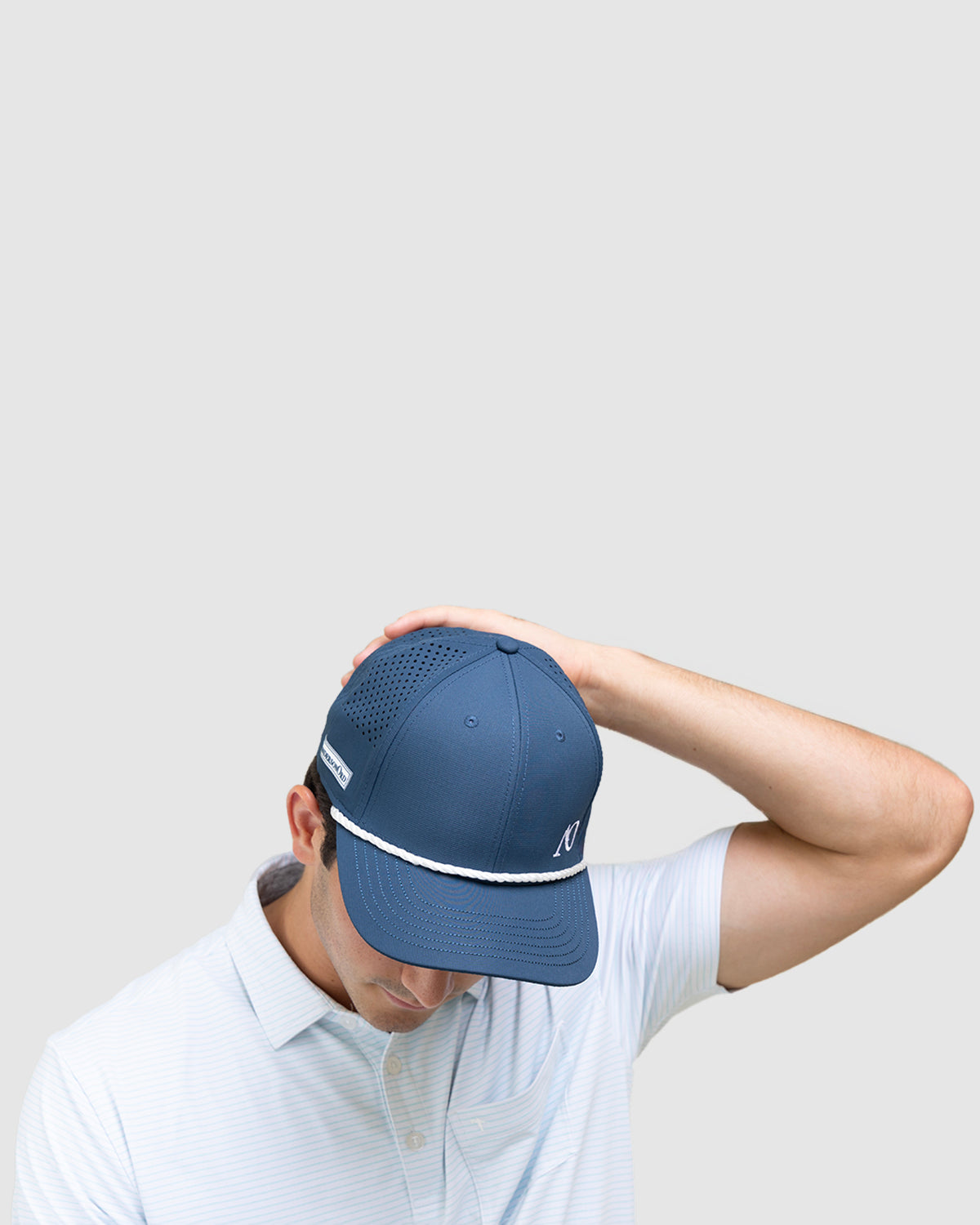 AOx Premium 6-Panel AO Hat - Navy