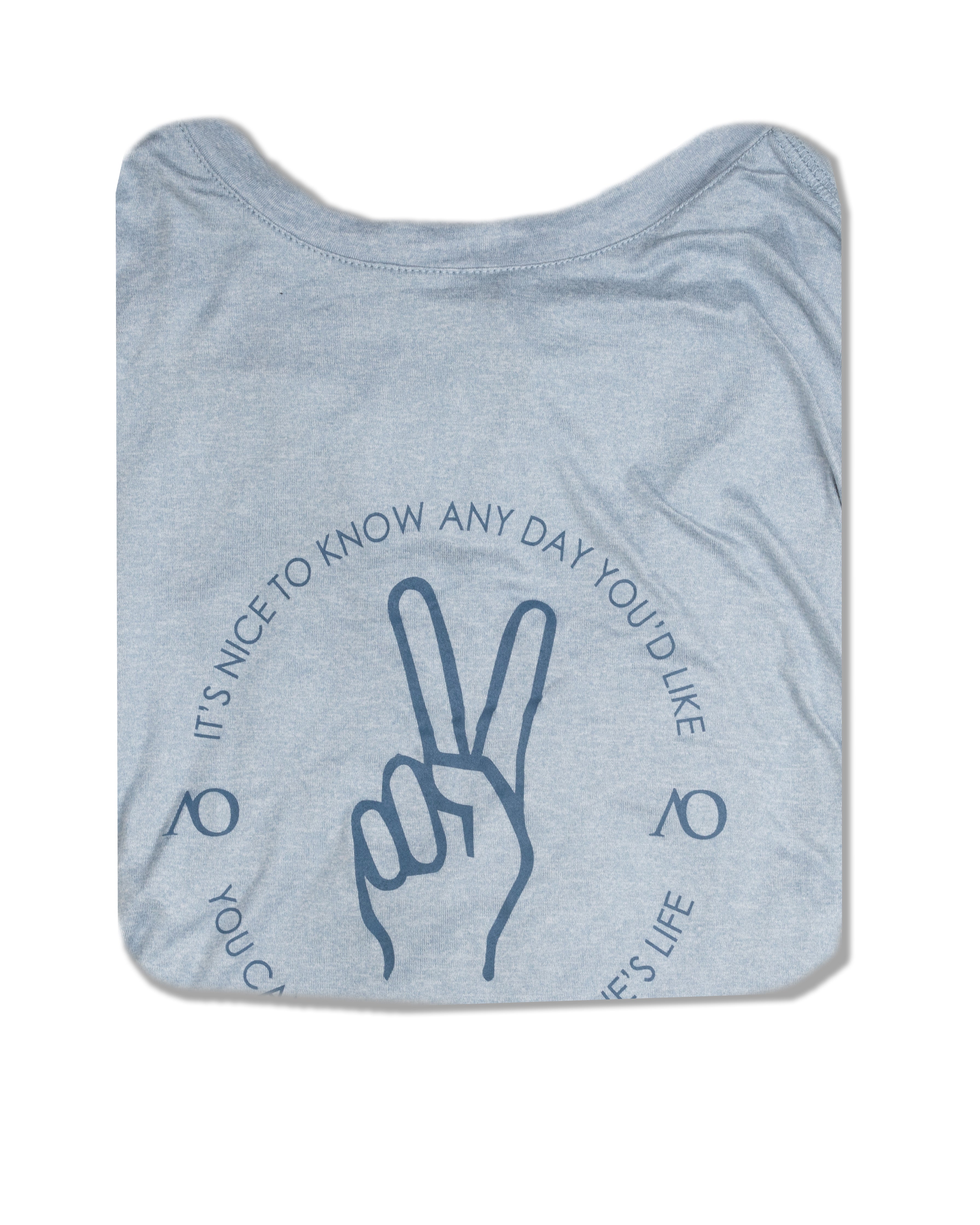 Butter T Peace - Blue Fog Heather