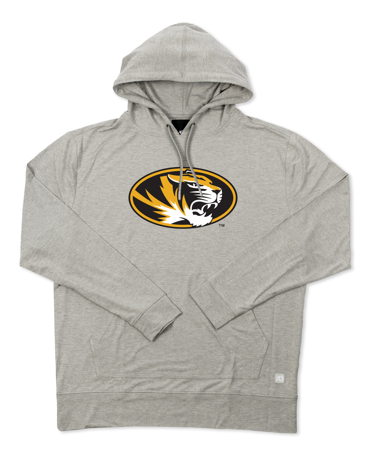 Red Beach Hoodie-Missouri-HTR Jersey Grey