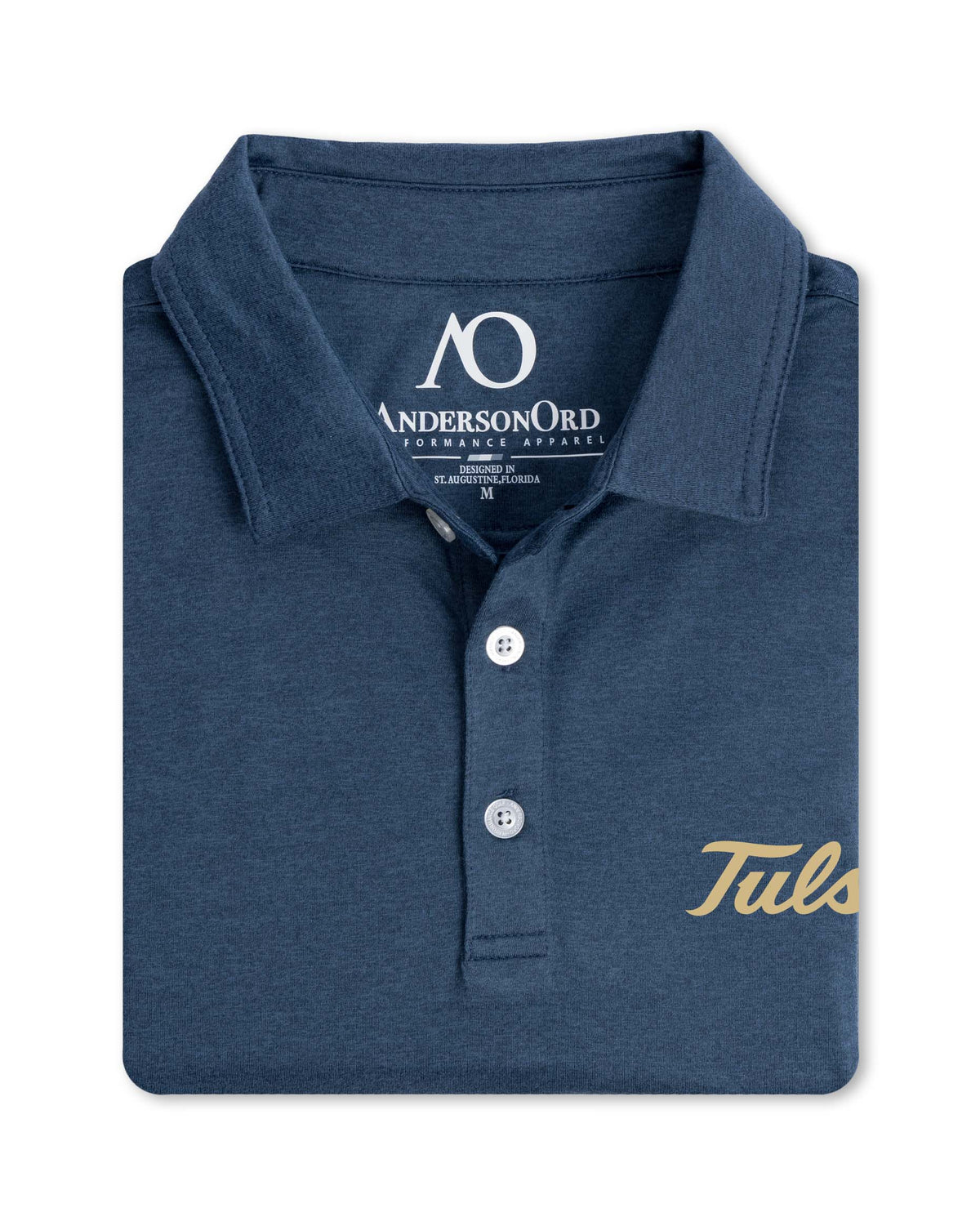 Gamer Polo Tulsa - Navy Heather