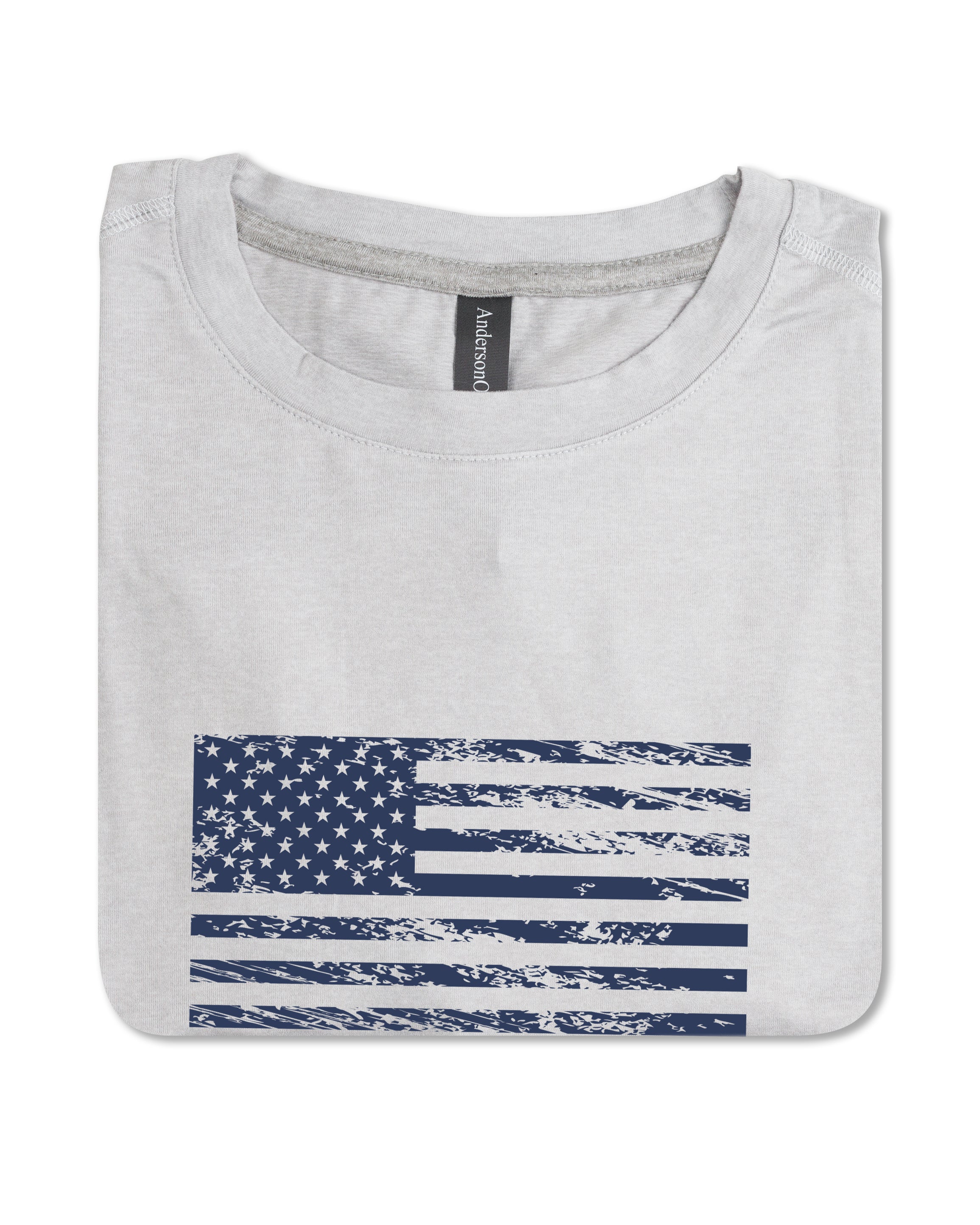 Butter T Vintage Flag - Platinum Heather