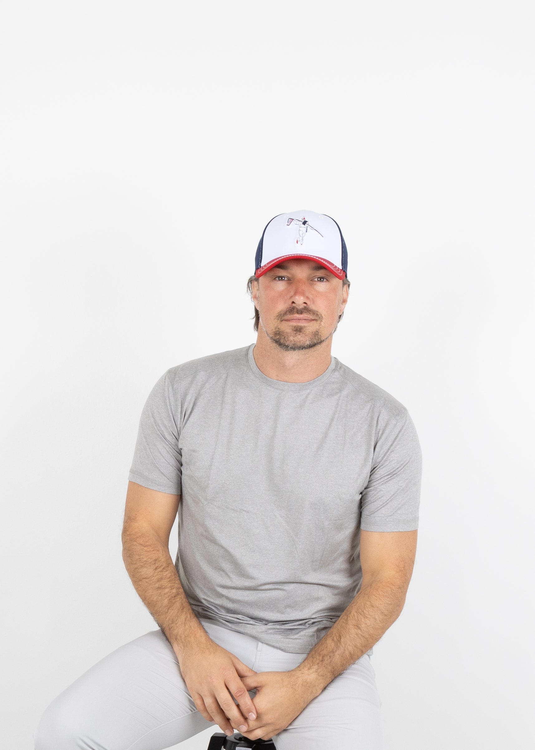 Nation Fitted - USA Red/White/Blue
