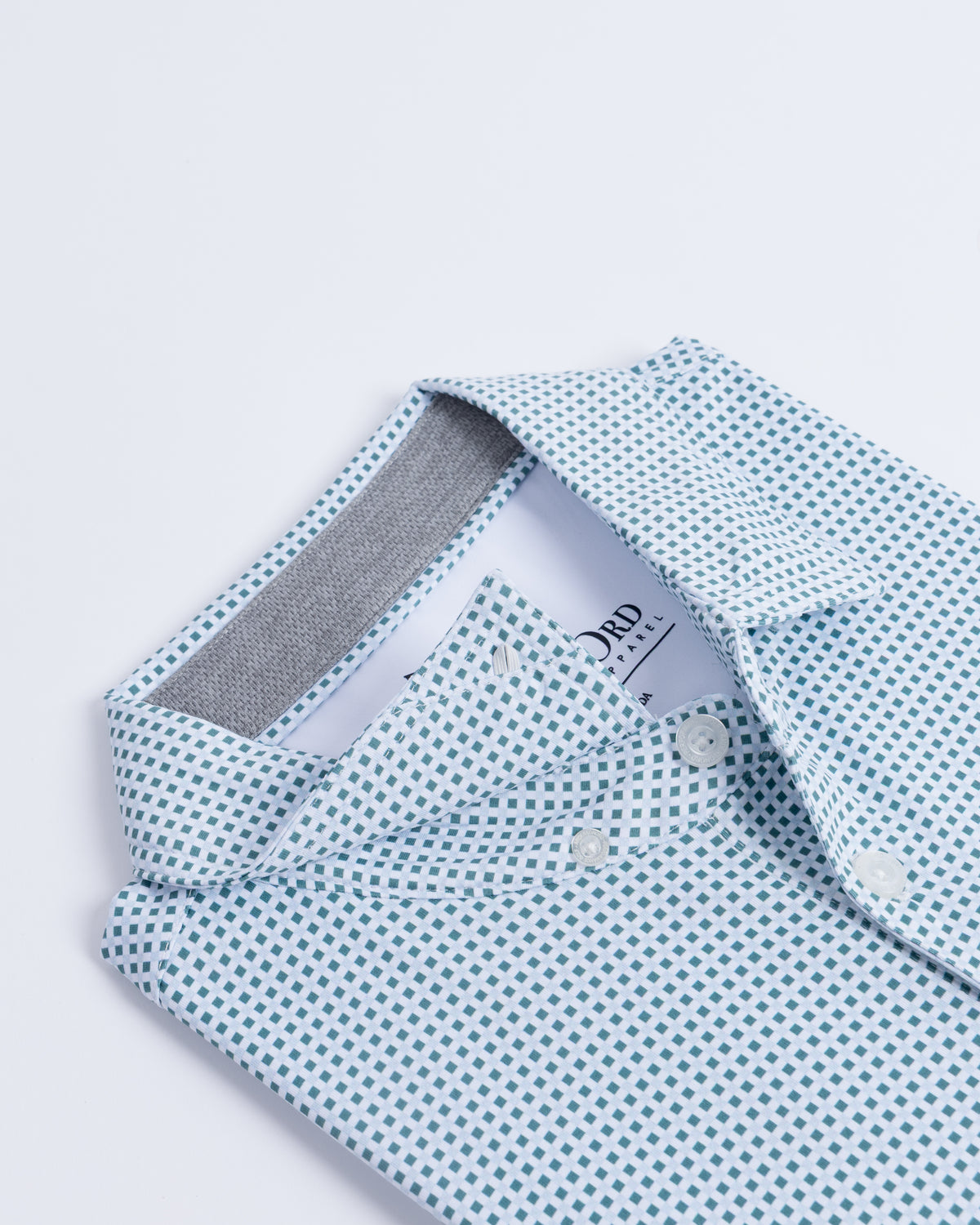 Vega Polo - HTR Sagebrush Green/HTR Pale Sky/White