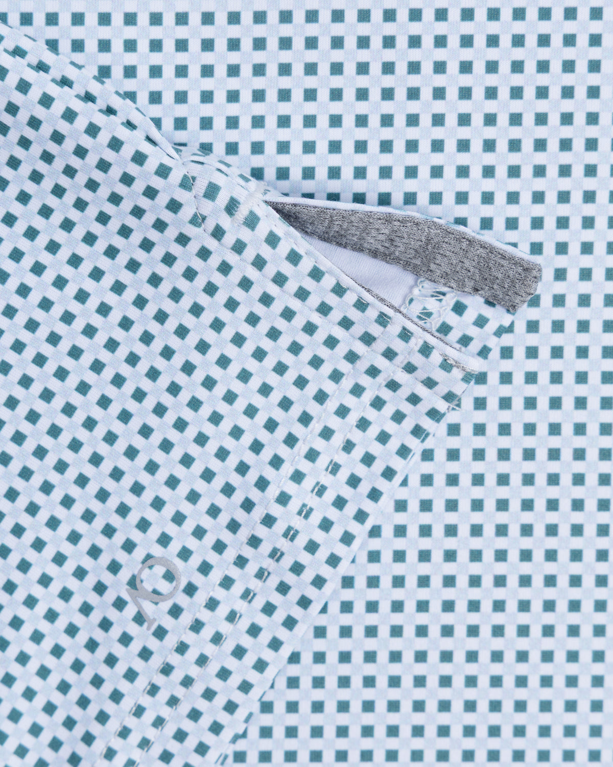 Vega Polo - HTR Sagebrush Green/HTR Pale Sky/White