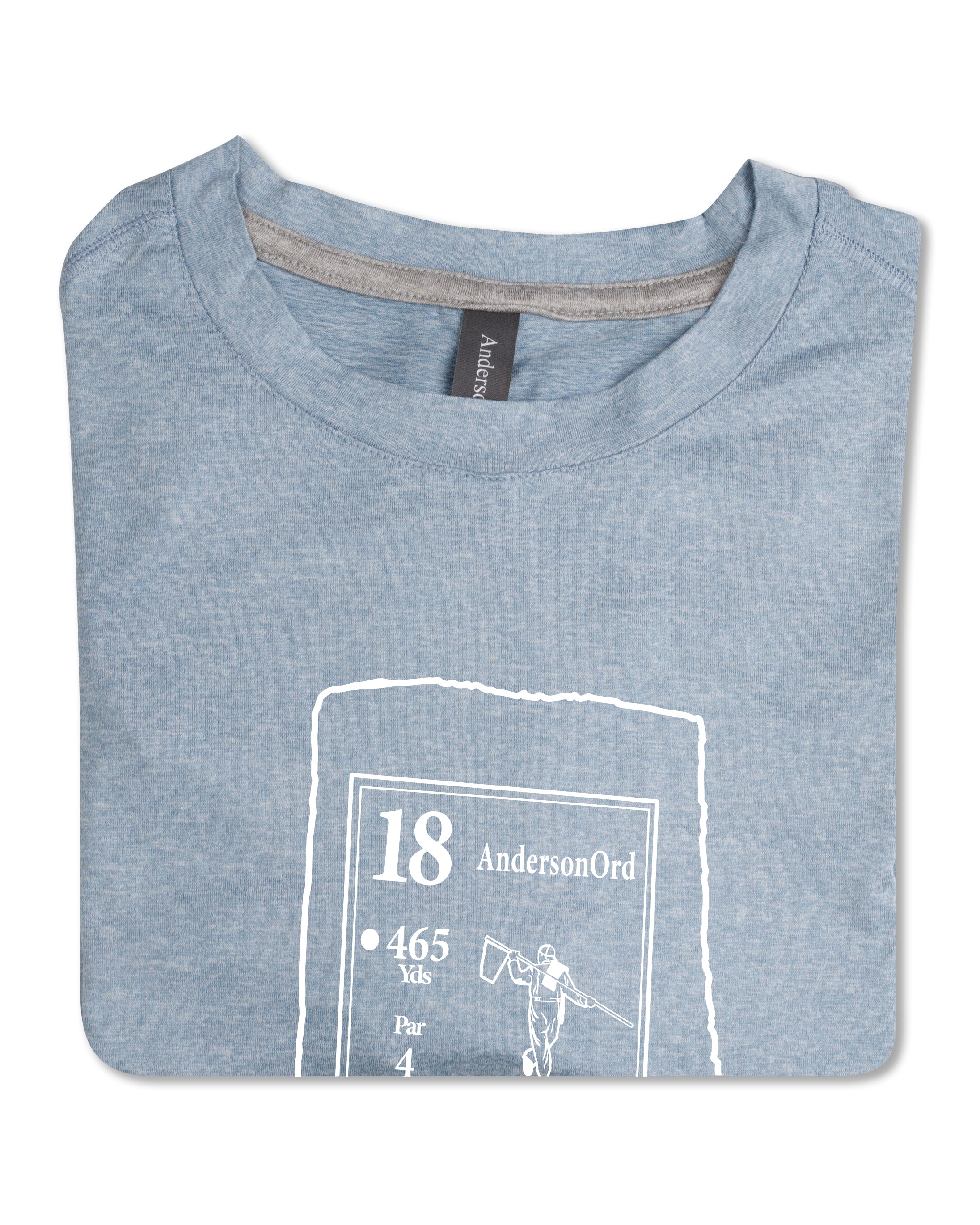 Butter T Marker - Blue Fog Heather