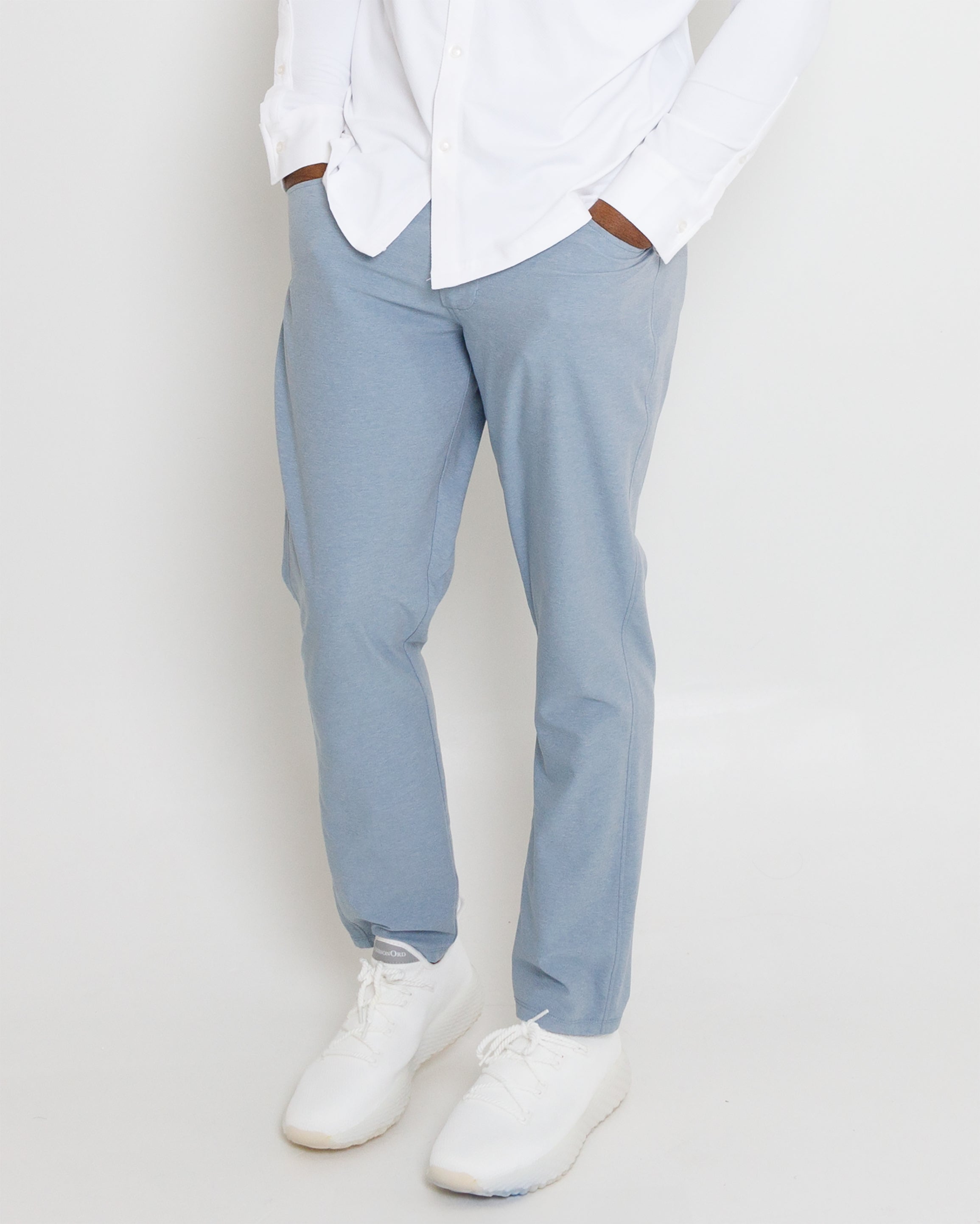 Ace Federman Pant - Dusty Blue Heather - 30 Inseam