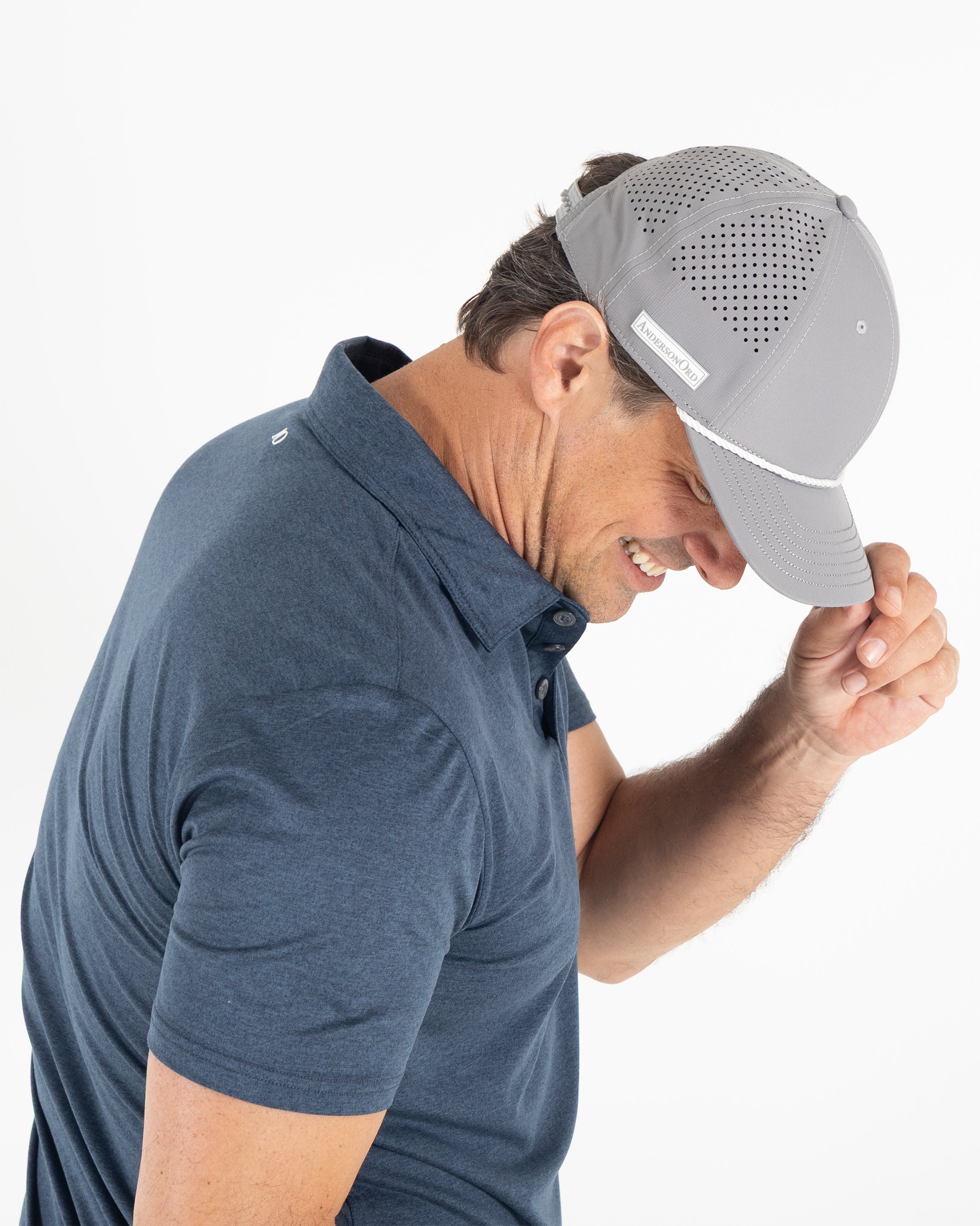 AOx Premium 6-Panel Hat - Grey