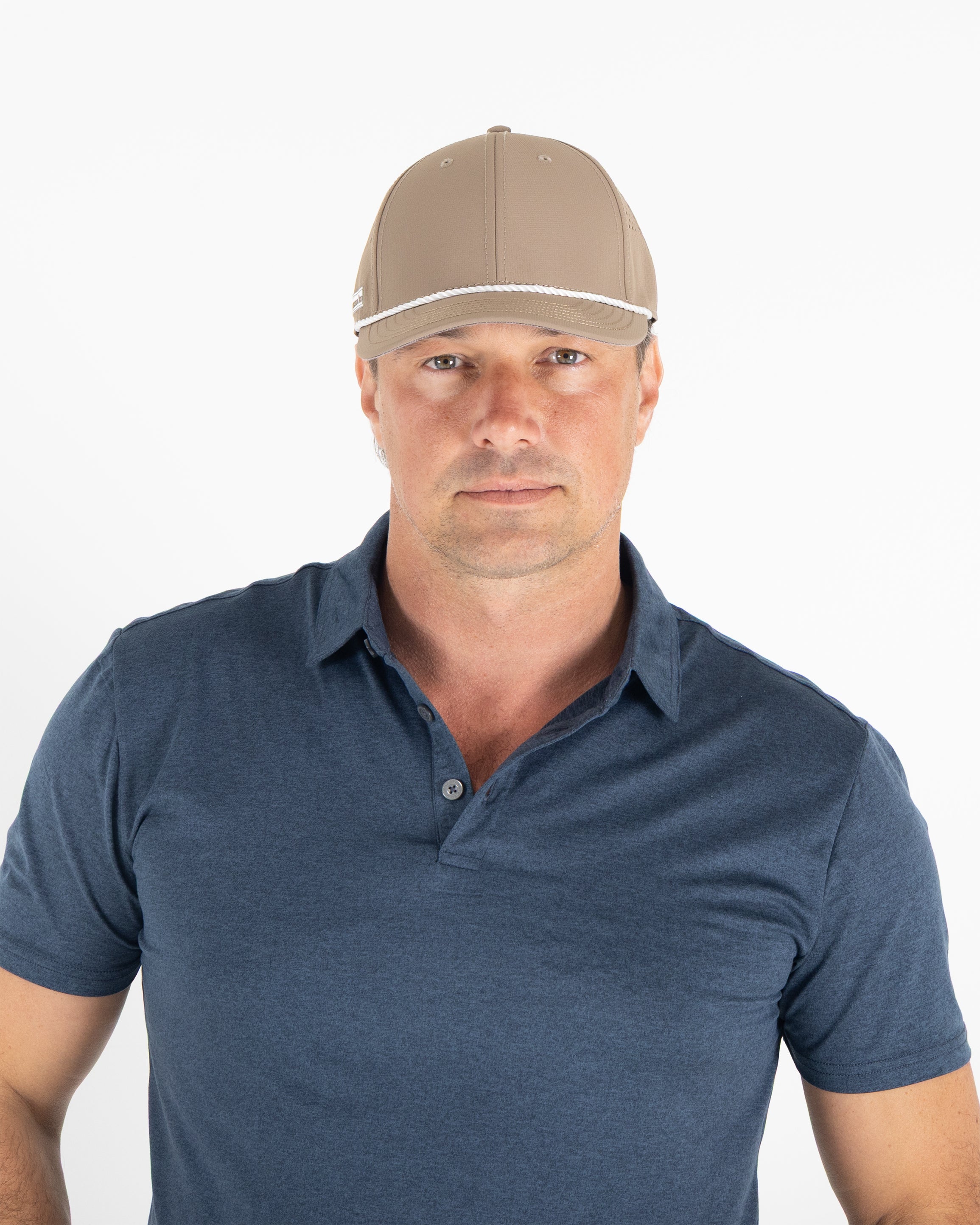 AOx Premium 6-Panel Hat - Khaki