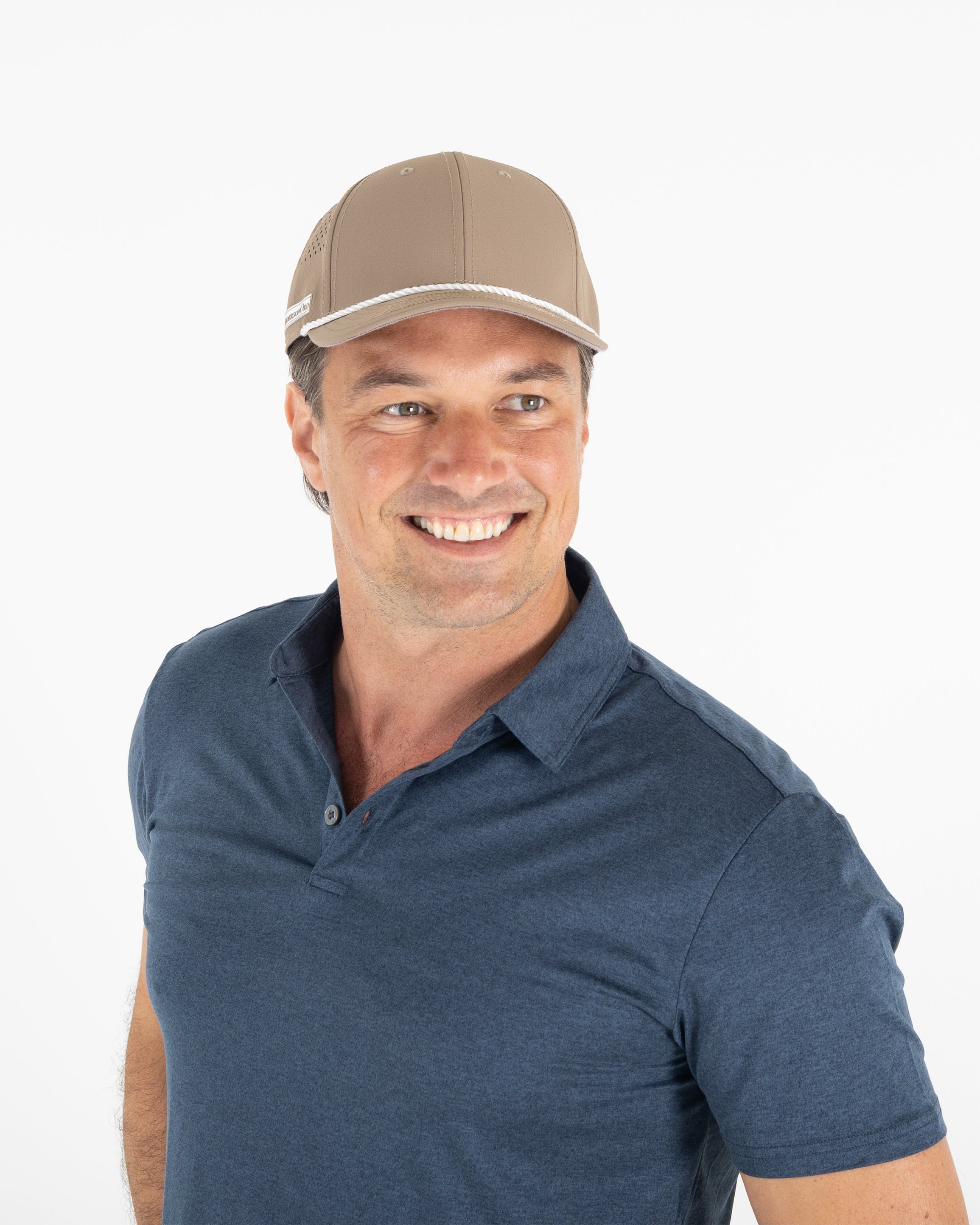AOx Premium 6-Panel Hat - Khaki
