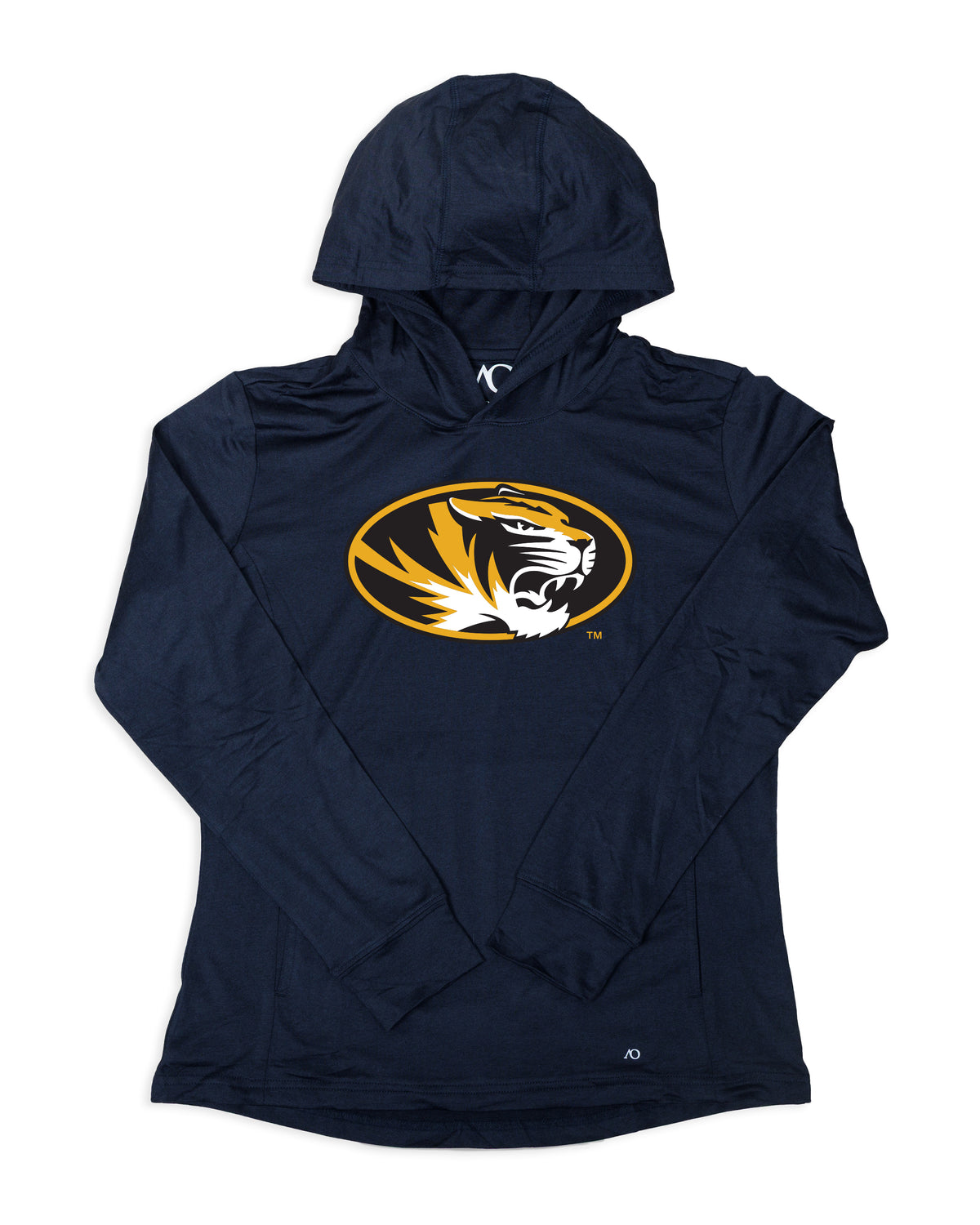 Ladies Blacks Beach Hoodie-Missouri-Black Heather