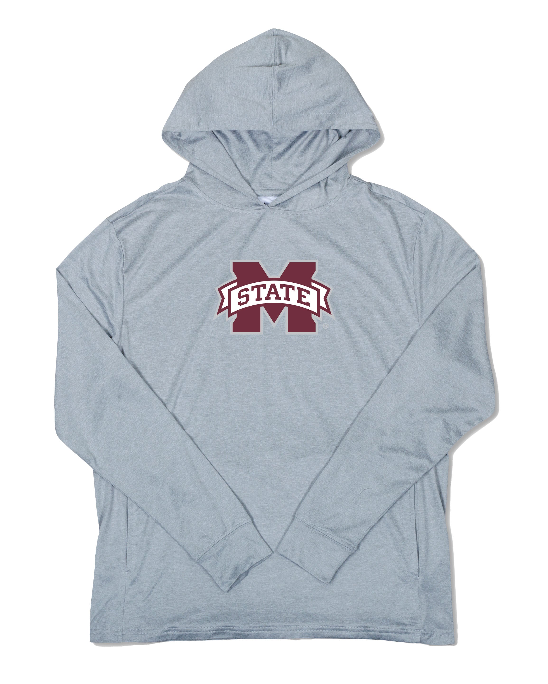 Blacks Beach Hoodie Mississippi State - Grey Heather