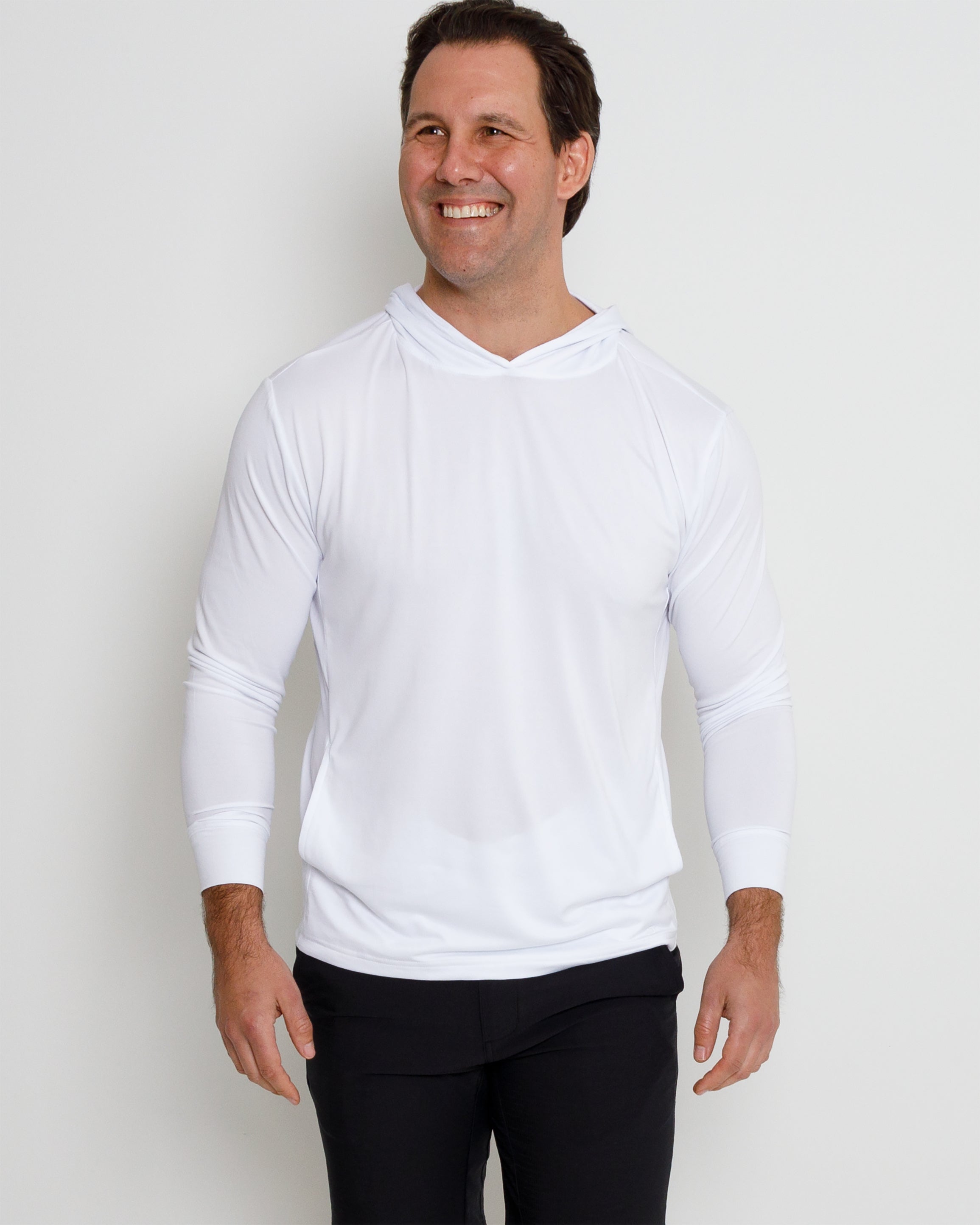 Blacks Beach Hoodie - White