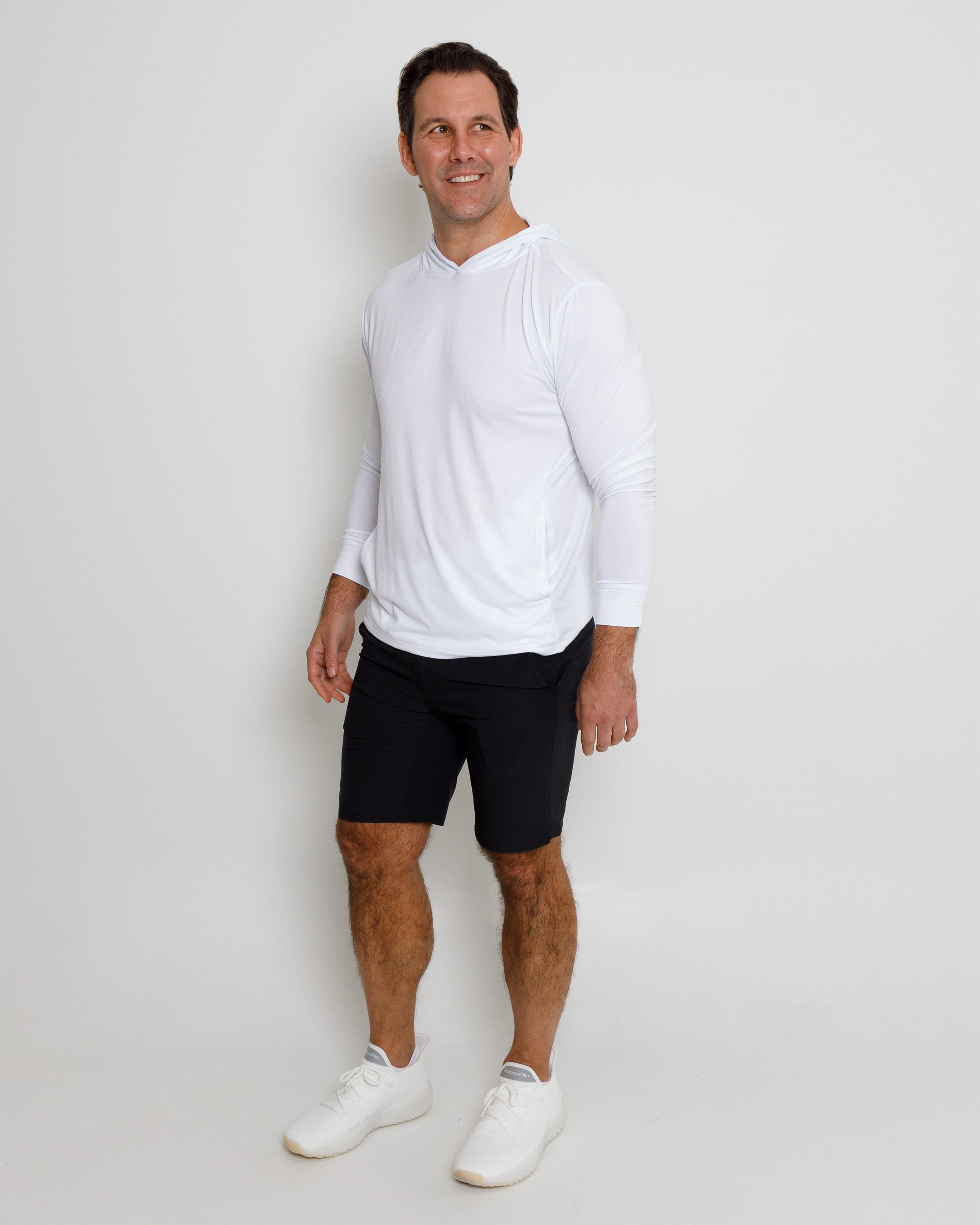 Blacks Beach Hoodie - White