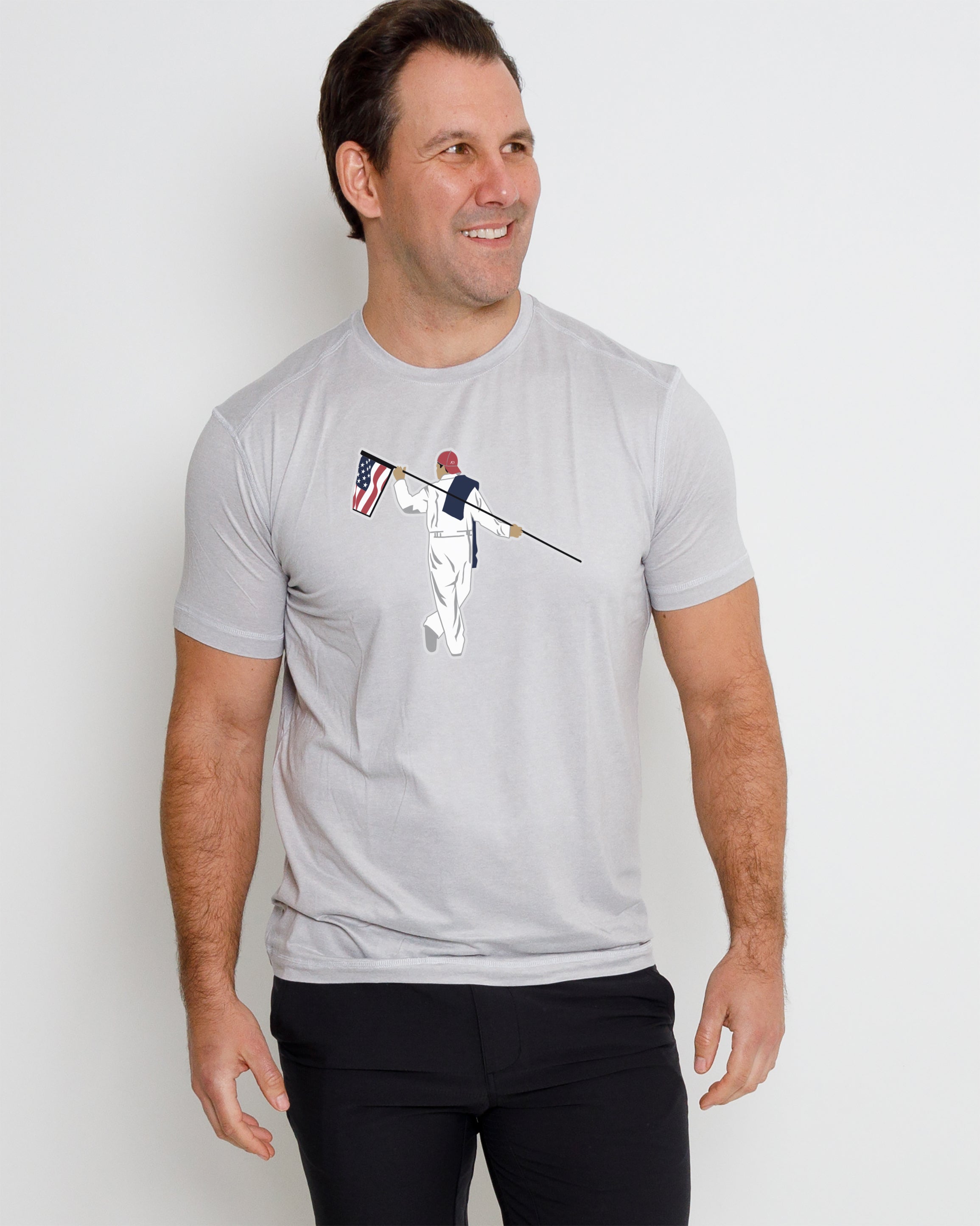 Butter T - American Looper Platinum Heather