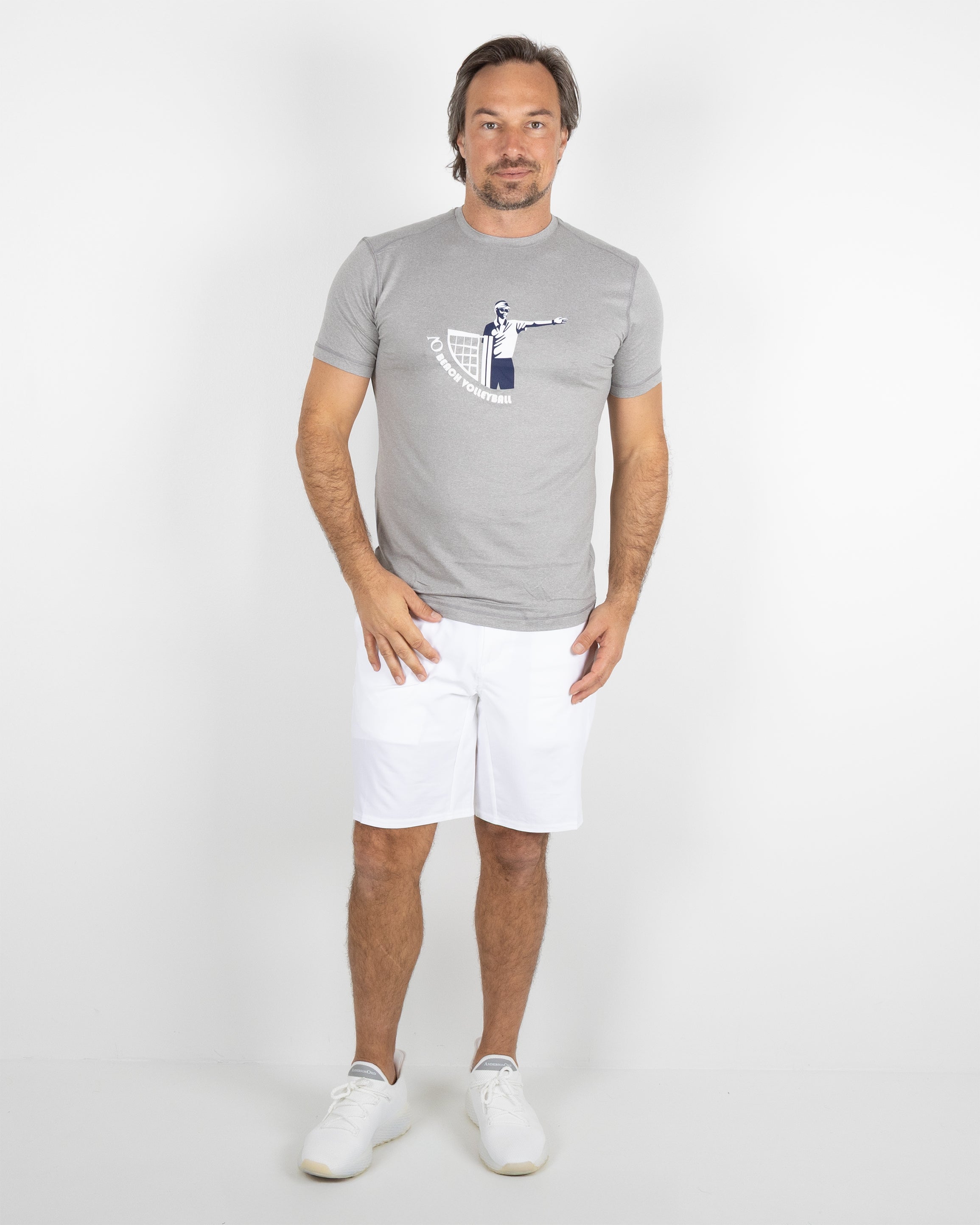Butter T Beach Volleyball - Grey Heather