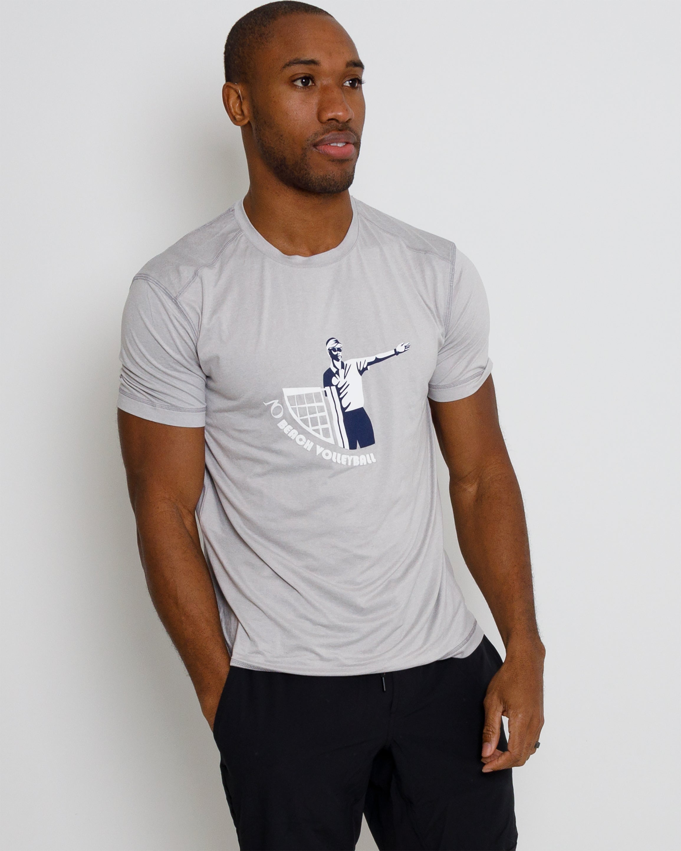 Butter T Beach Volleyball - Platinum Heather