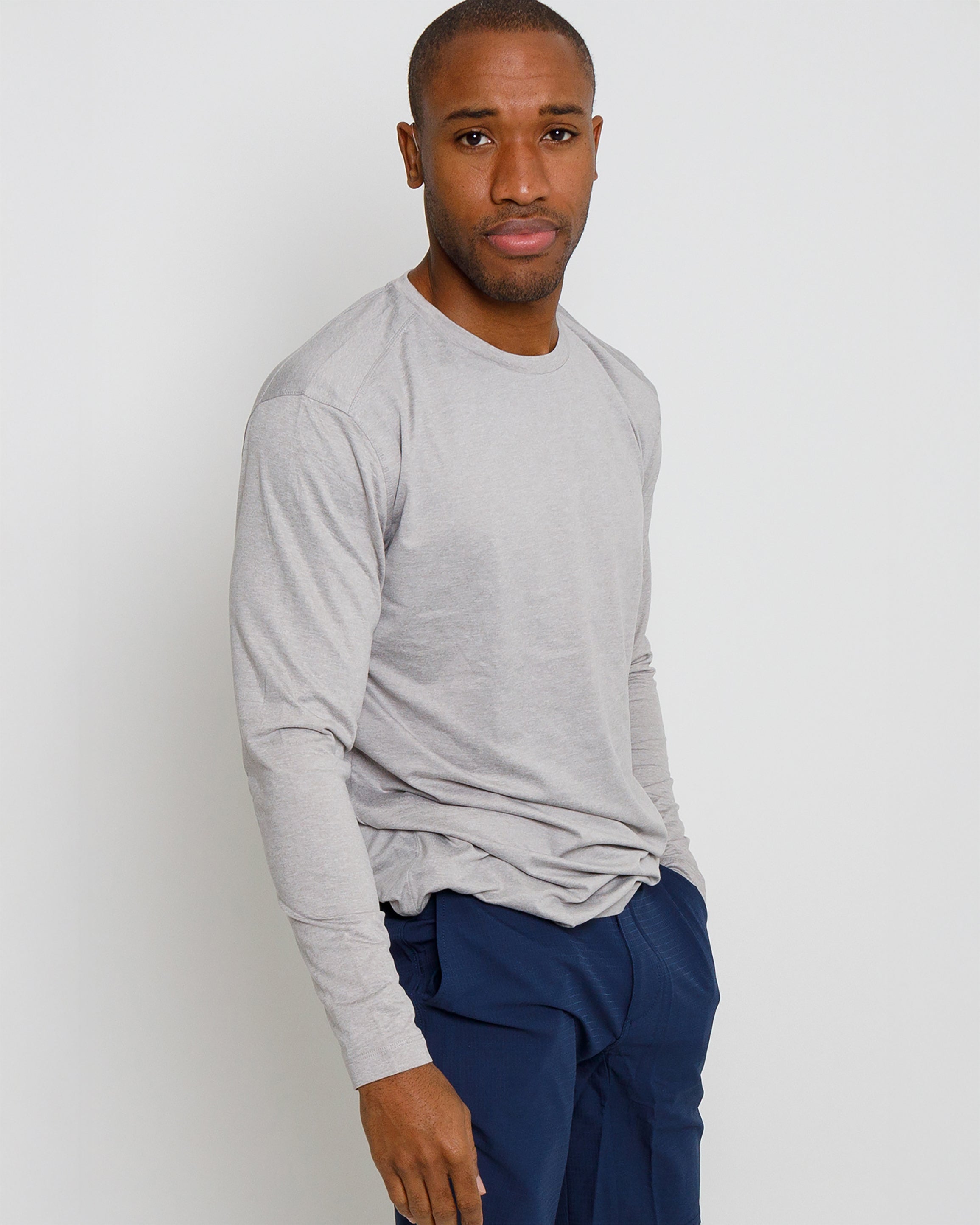 Butter T Long Sleeve - Jersey Grey Heather