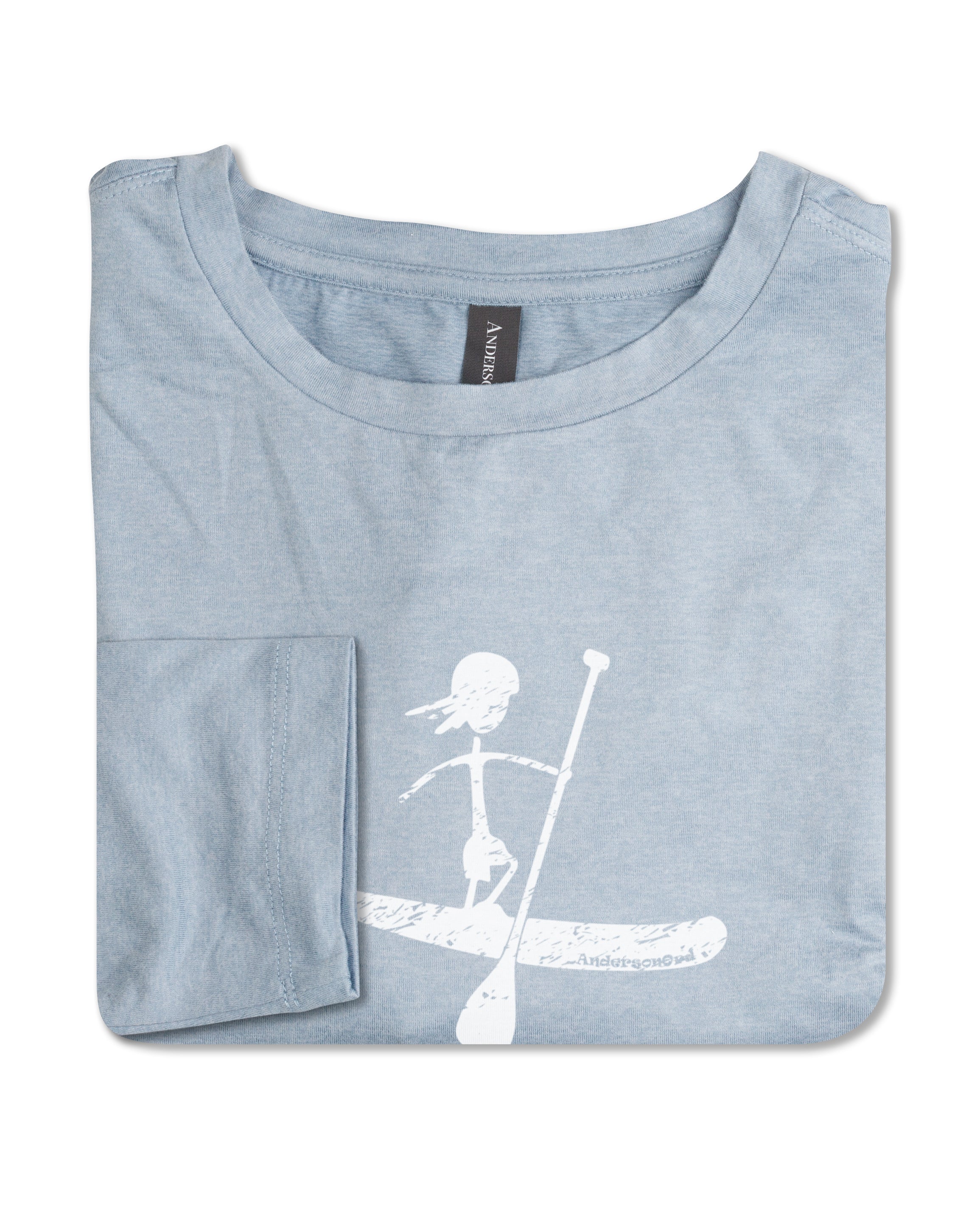 Butter T LS Stick Paddler - Blue Fog Heather