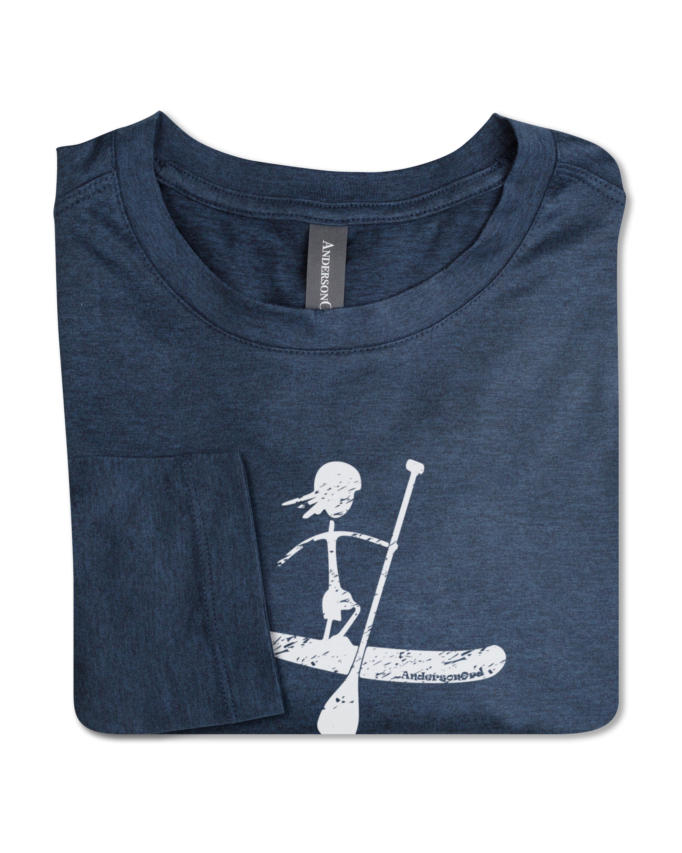 Butter T LS Stick Paddler - Navy Heather