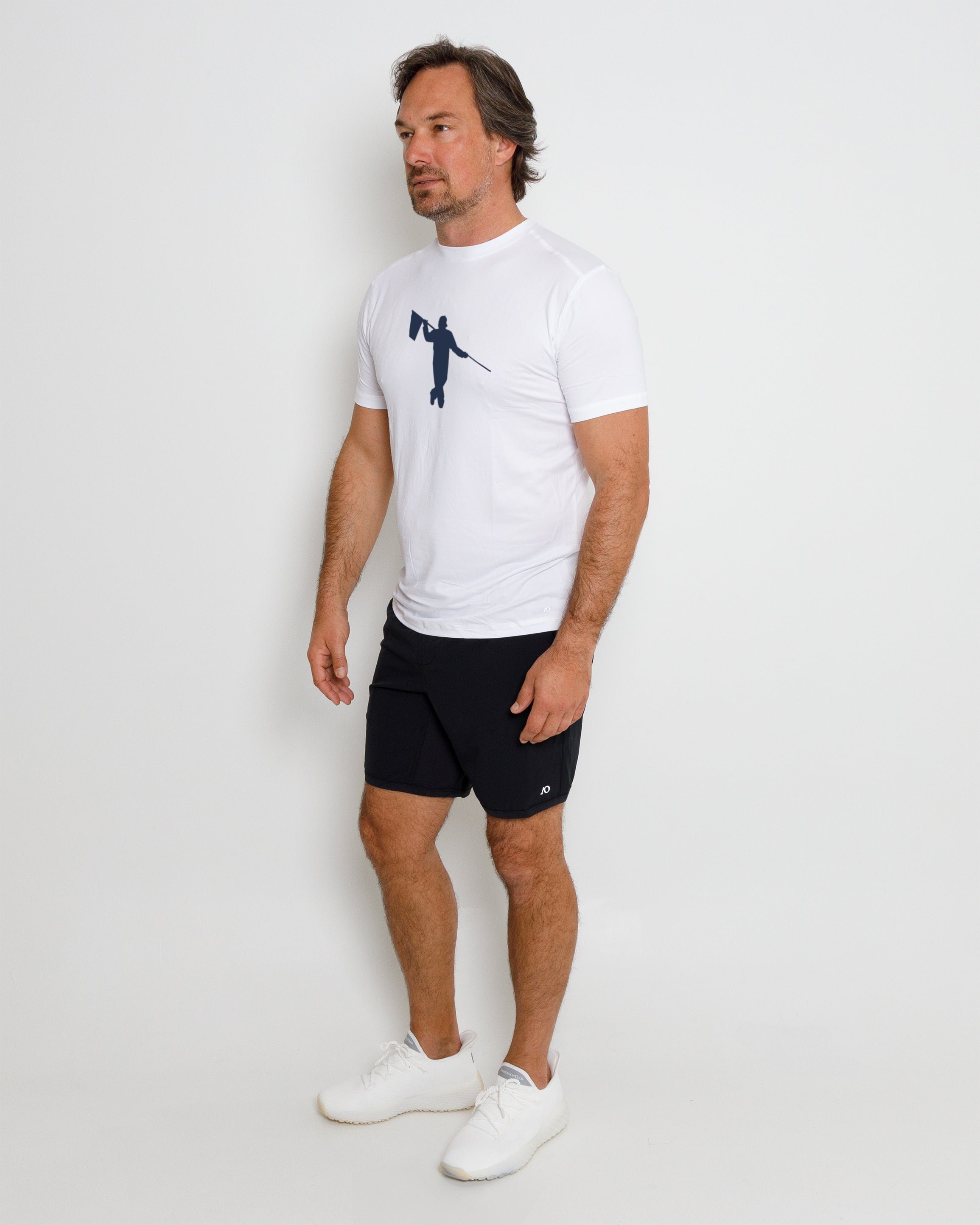 Butter T - Looper Silhouette White