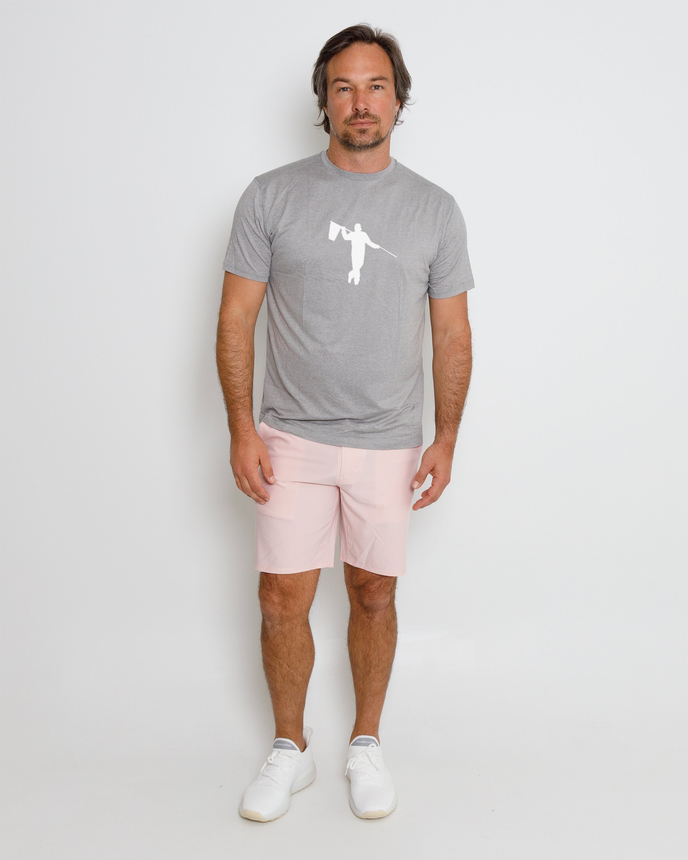 Butter T Looper Silhouette - Grey Heather