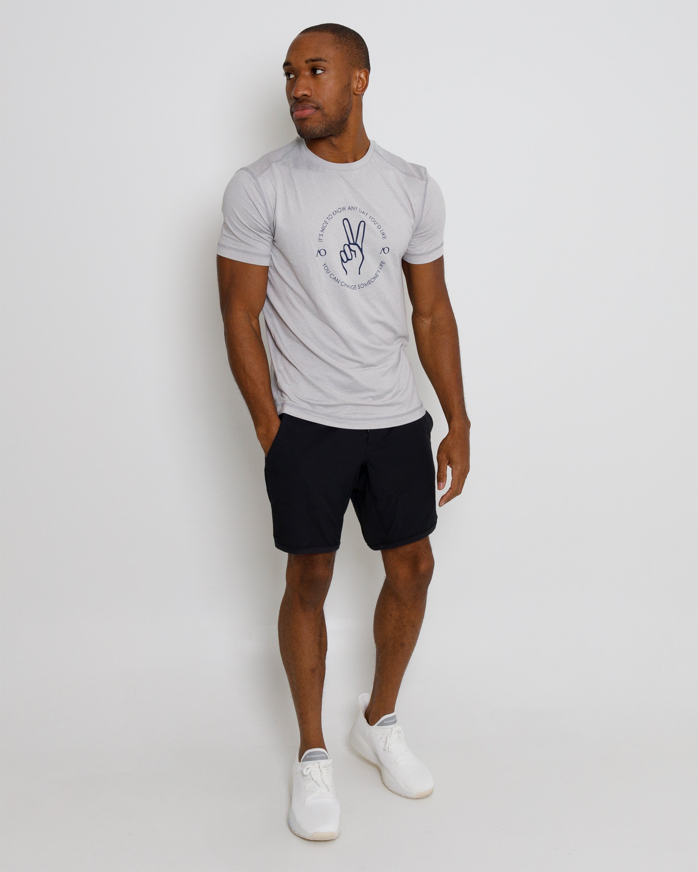 Butter T Peace - Platinum Heather